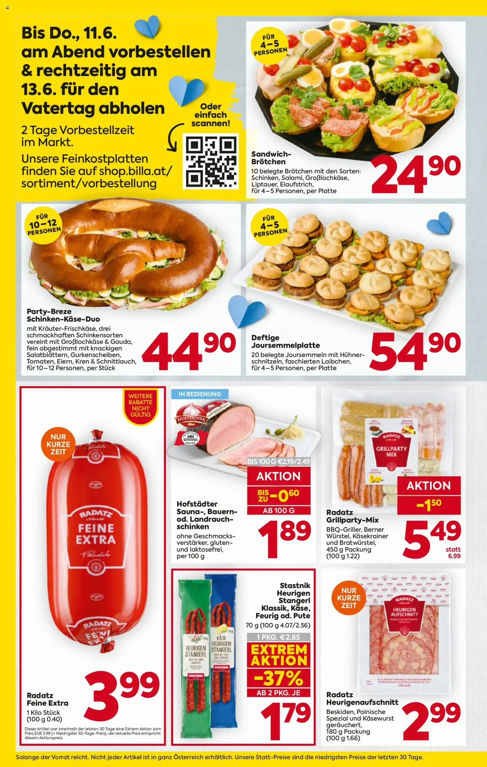 Billa Flugblatt - Gültiger Prospekt ab 03.06.2026, Seite 6 von insgesamt 16