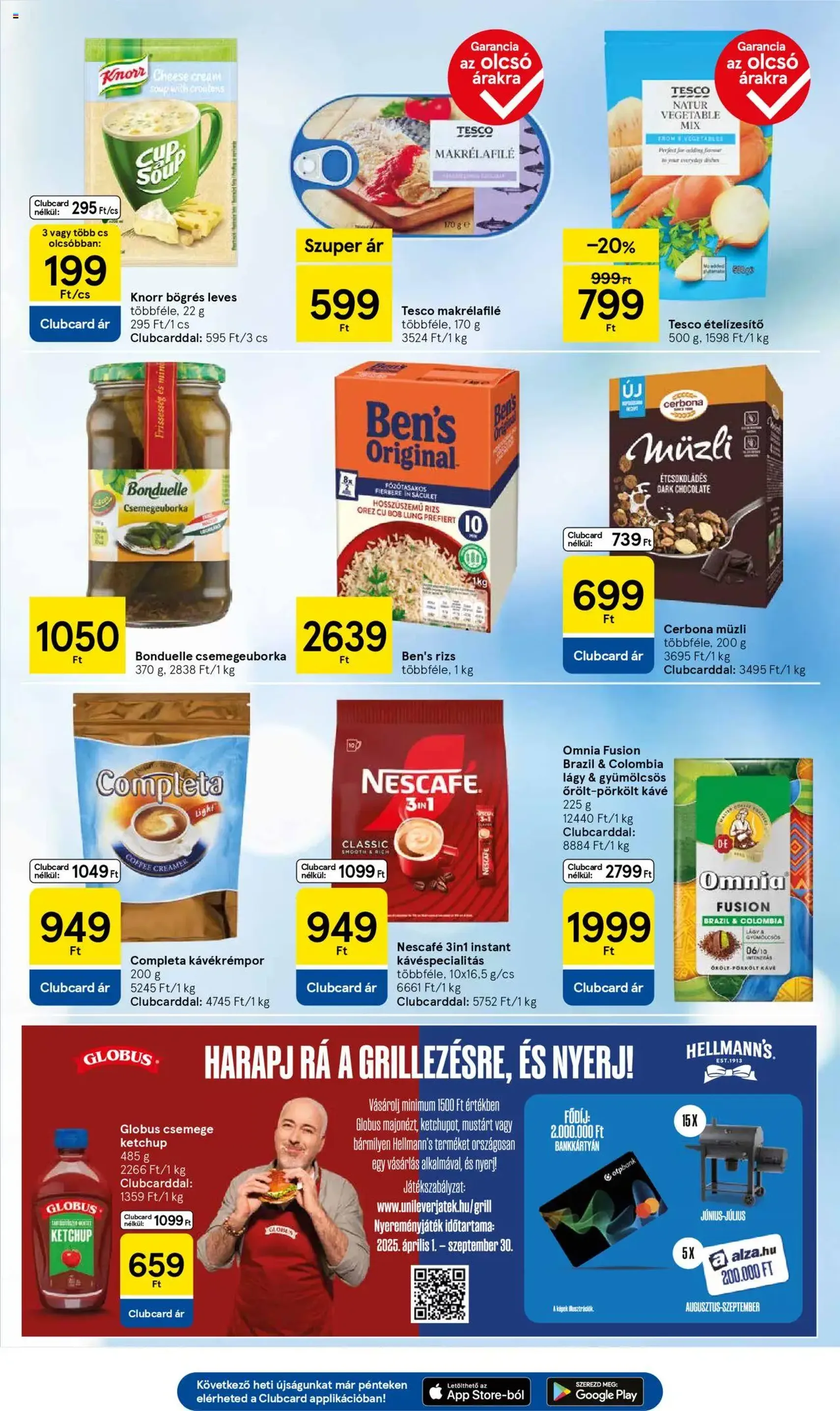 Tesco Hipermarket - Akciós újság - 2025.07.31. érvényes szórólap 21 oldal 32 oldalból Tesco Hipermarket - Akciós újság - 2025.07.31. érvényes szórólap 21 oldal 32 oldalból