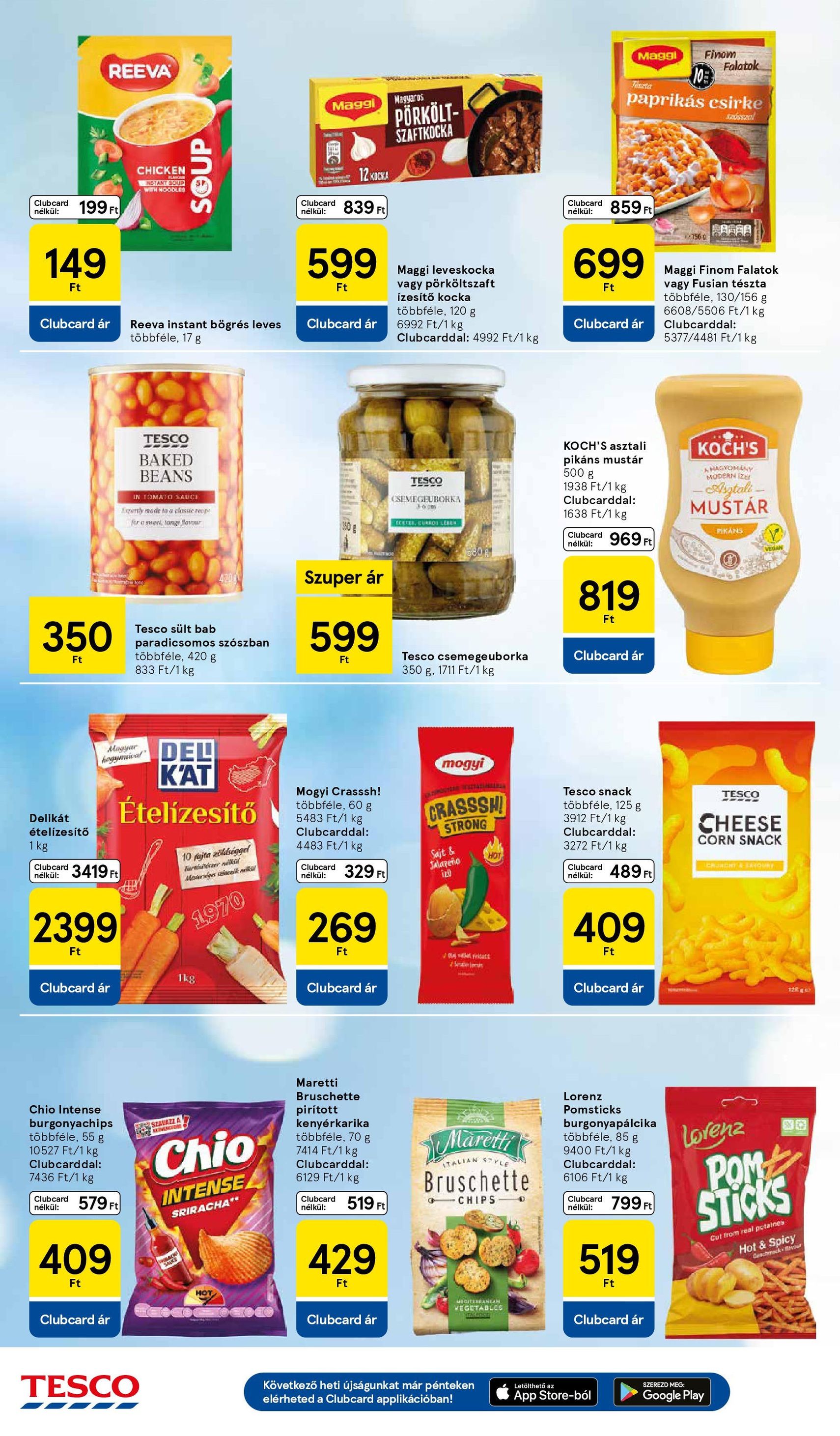 Tesco Hipermarket - Akciós újság - 2025.10.30. érvényes szórólap 22 oldal 32 oldalból