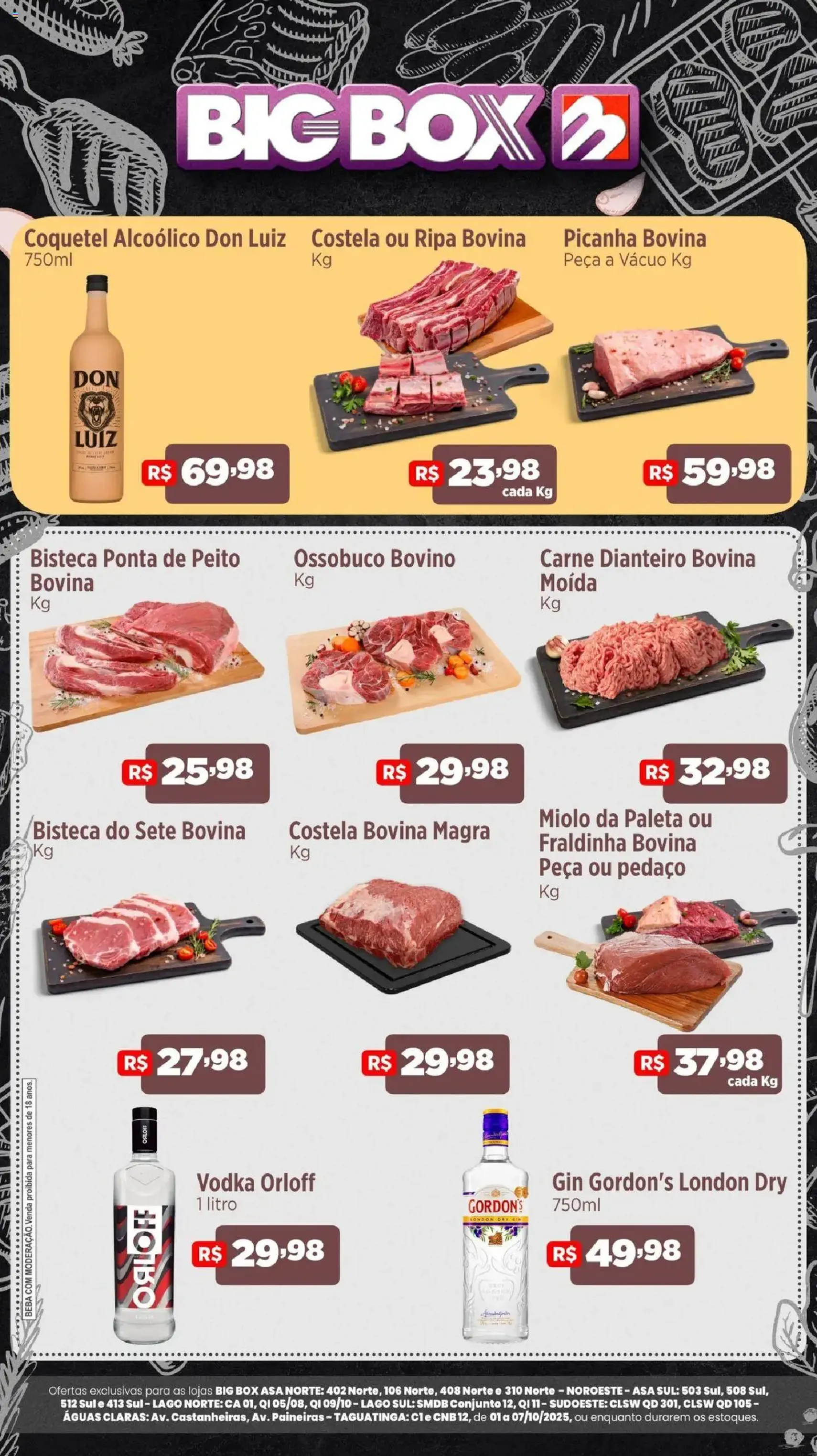 Big Box - Ofertas do Açougue - folheto válido a partir de 01/10/2025 página 1 de 3