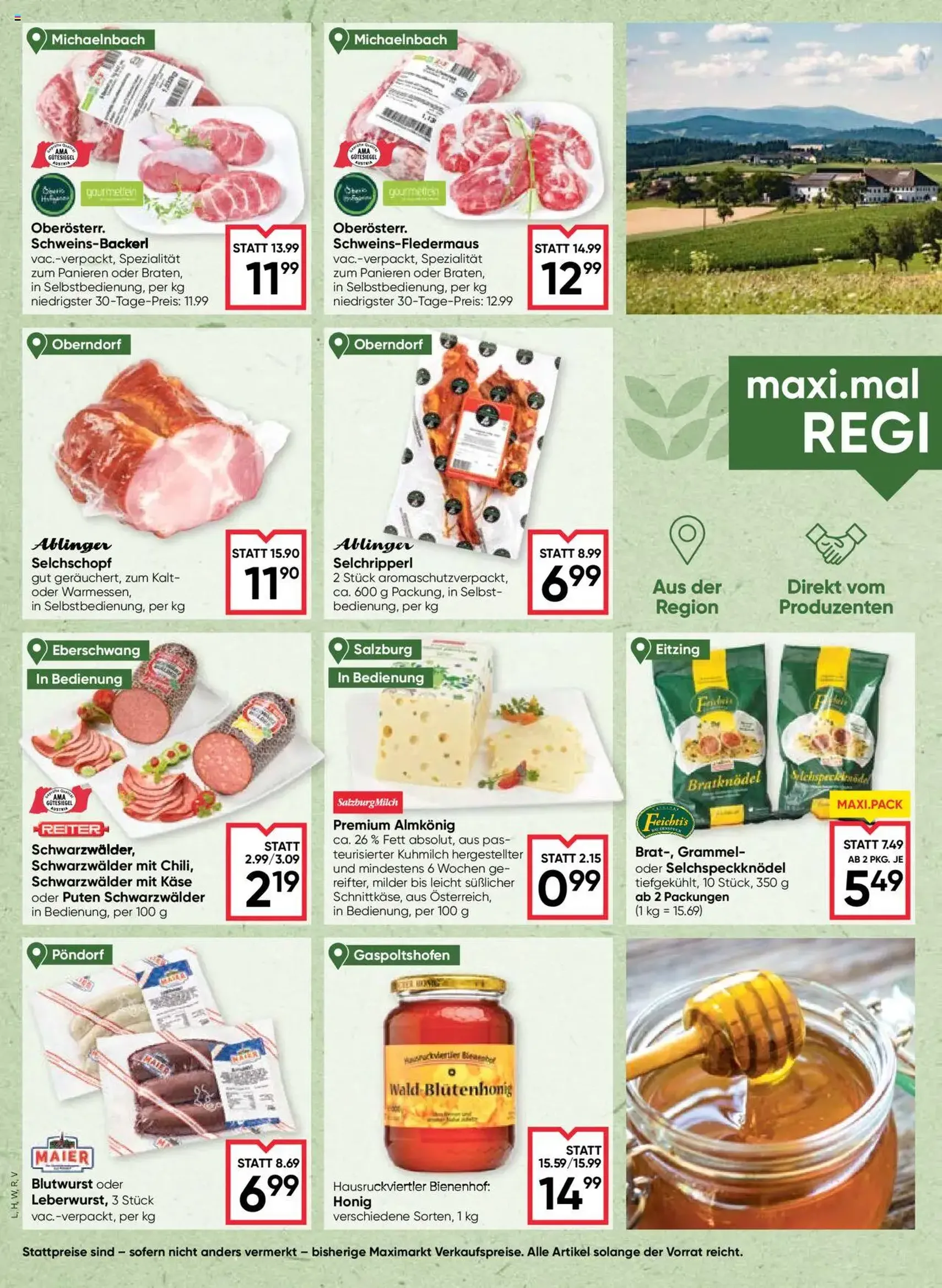 Maximarkt Flugblatt - Gültiger Prospekt ab 16.10.2025, Seite 6 von insgesamt 24 Maximarkt Flugblatt - Gültiger Prospekt ab 16.10.2025, Seite 6 von insgesamt 24