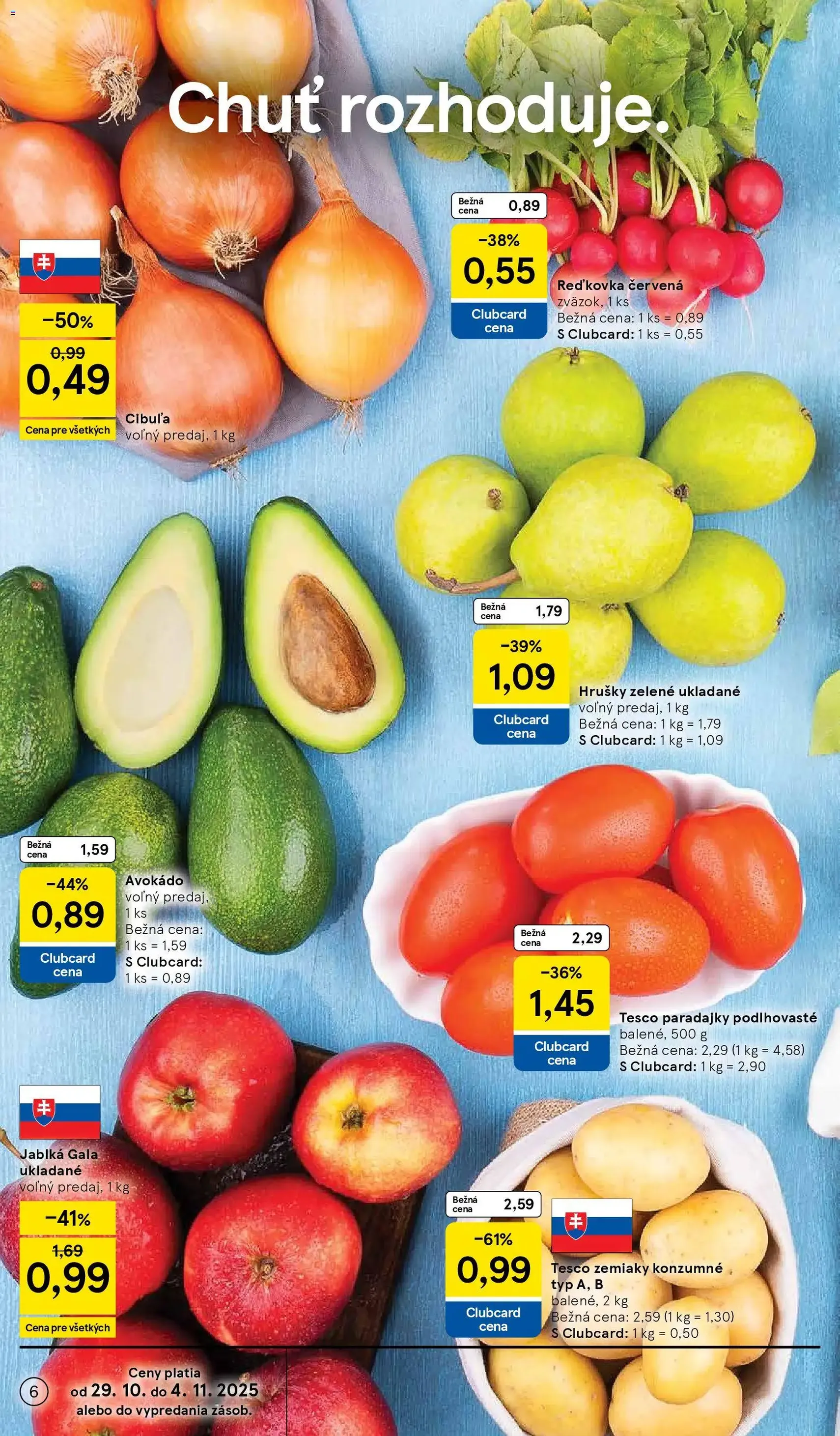 Tesco Hypermarket - leták - platný leták od 29.10.2025 strana 6 z 39 Tesco Hypermarket - leták - platný leták od 29.10.2025 strana 6 z 39