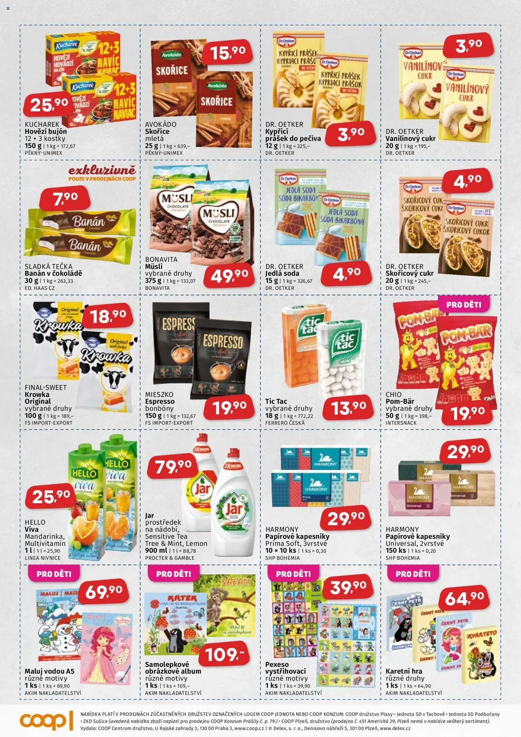 Coop leták - Západočeský region - platný leták od 22.10.2025 strana 3 z 4