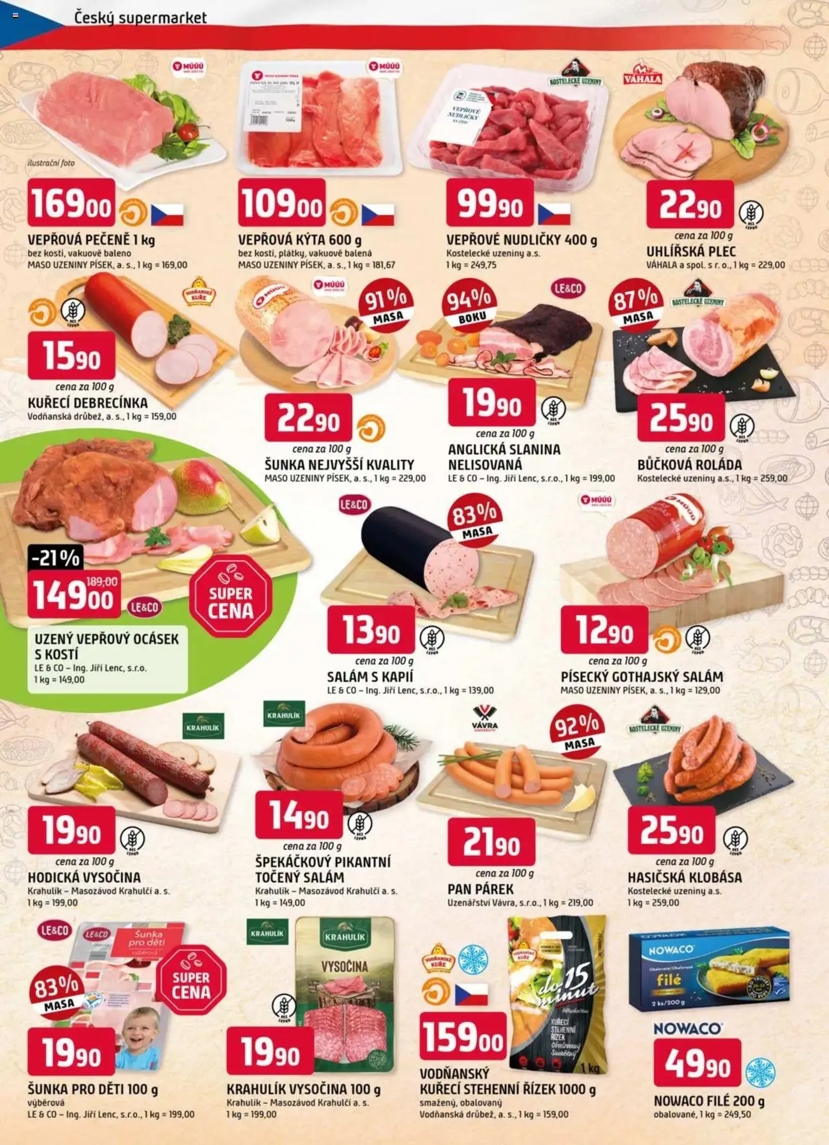 Trefa leták - platný leták od 23.07.2025 strana 2 z 12 Trefa leták - platný leták od 23.07.2025 strana 2 z 12