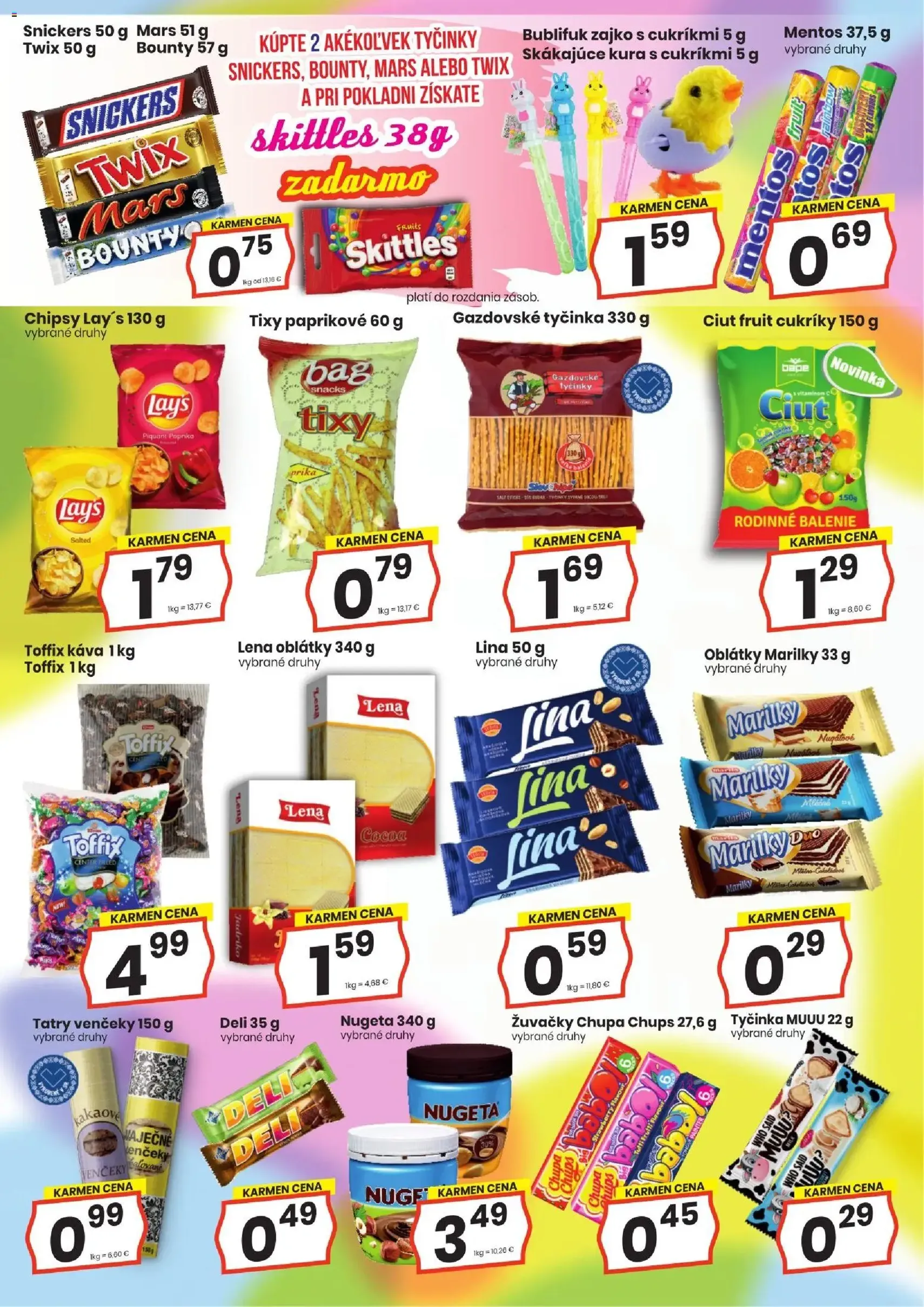 KARMEN CBA leták - platný leták od 19.03.2026 strana 11 z 16