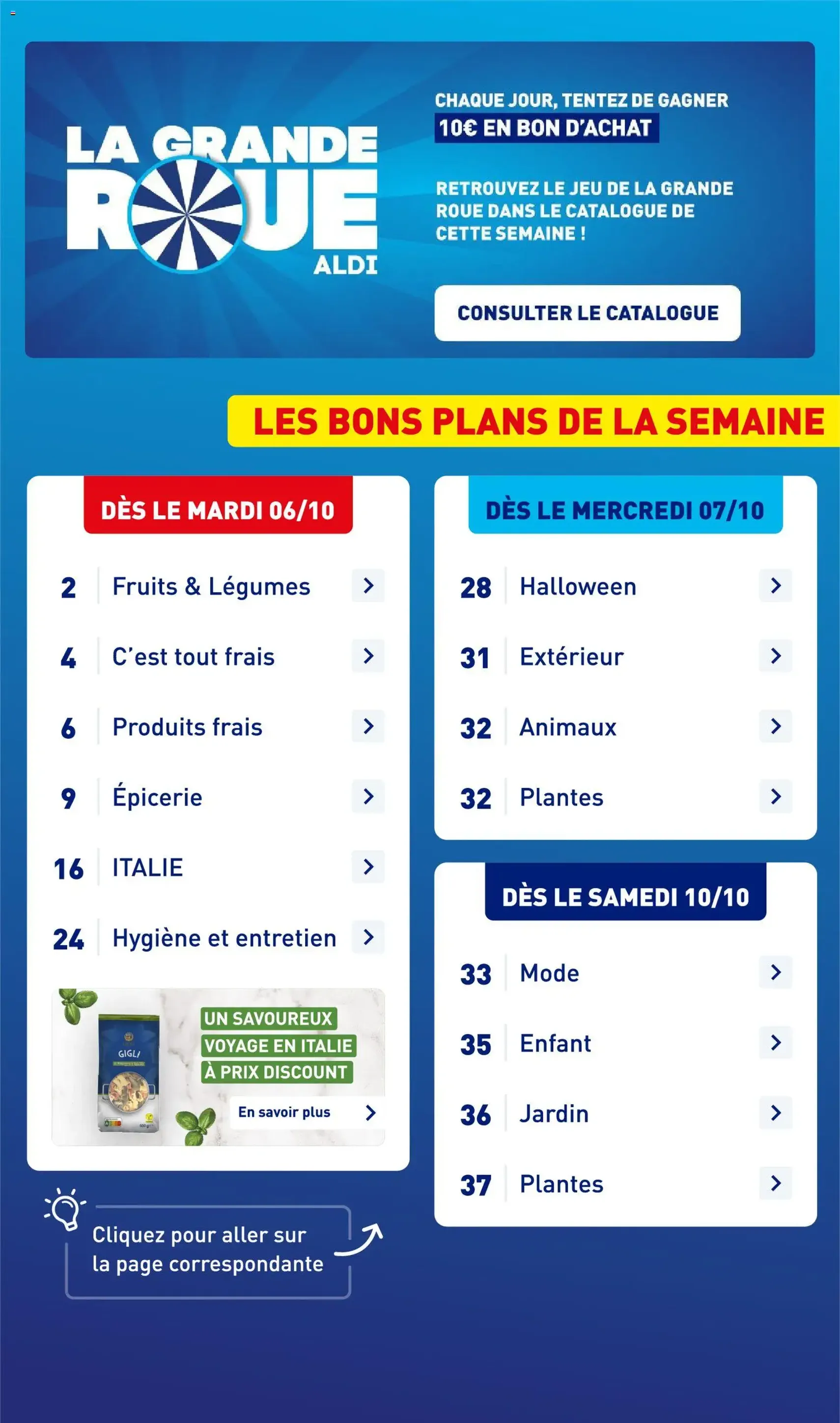 Aldi catalogue - brochure valable à partir du 06/10/2026, page 3 sur 41