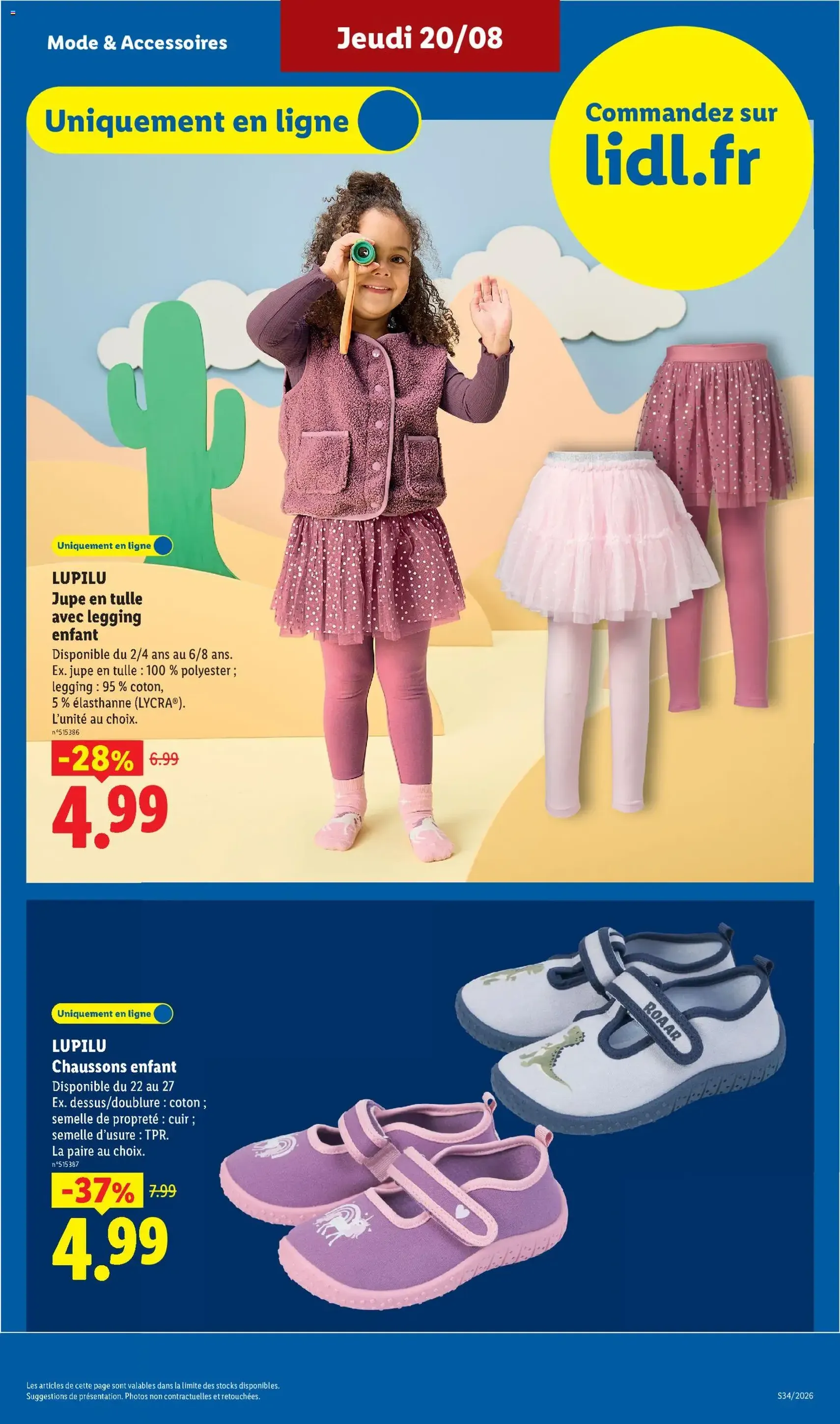 LIDL catalogue - brochure valable à partir du 20/08/2026, page 31 sur 54