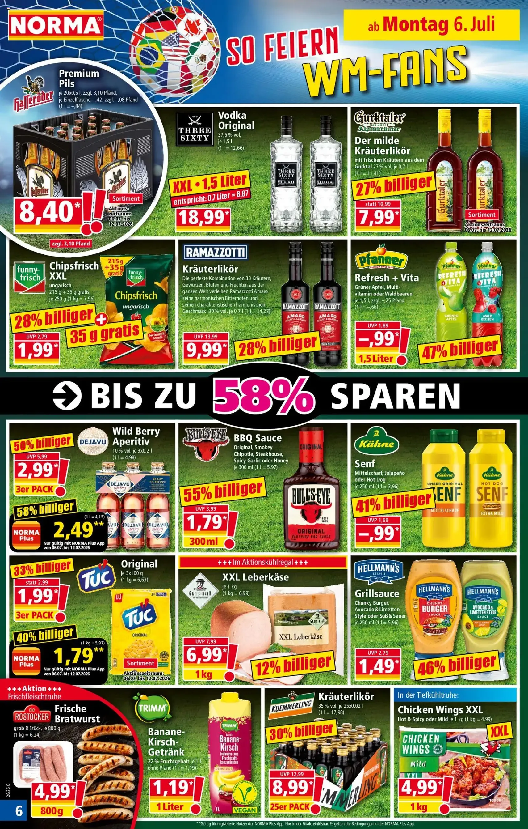Norma Prospekt - Gültiger Prospekt ab 06.07.2026, Seite 6 von insgesamt 21