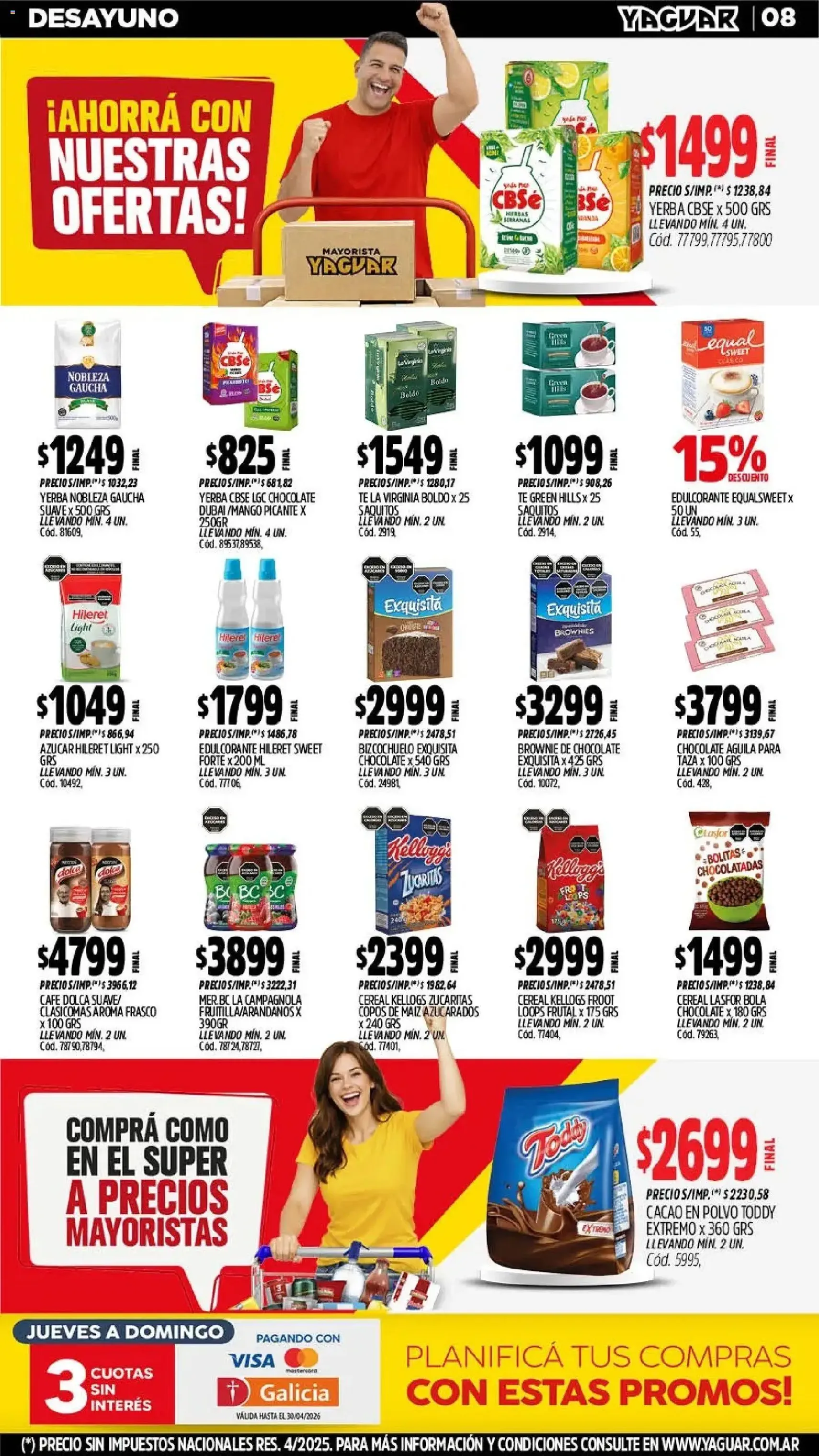Yaguar catálogo - folleto válido desde 11/05/2026 página 9 de 19