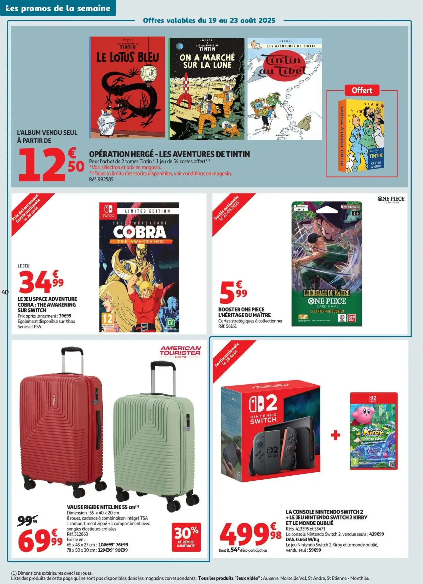 Auchan prospectus - brochure valable à partir du 19/08/2025, page 40 sur 46 Auchan prospectus - brochure valable à partir du 19/08/2025, page 40 sur 46