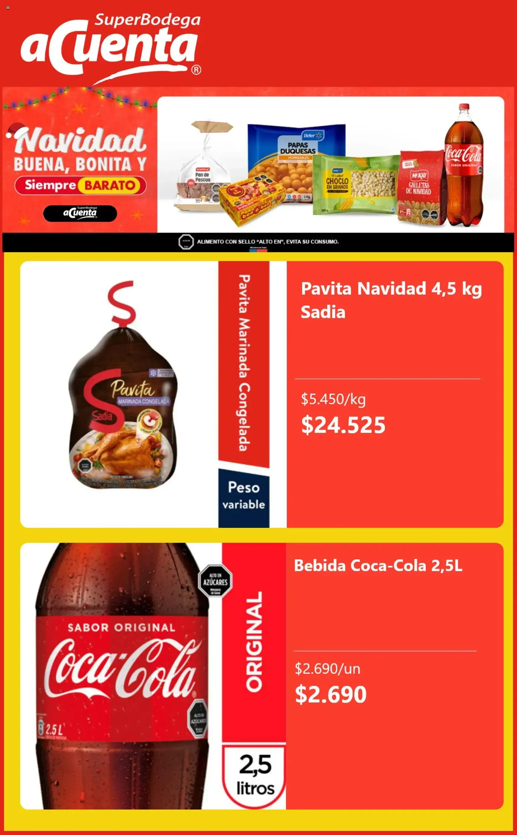Super Bodega aCuenta ofertas - folleto válido desde 24.11.2025 página 2 de 5