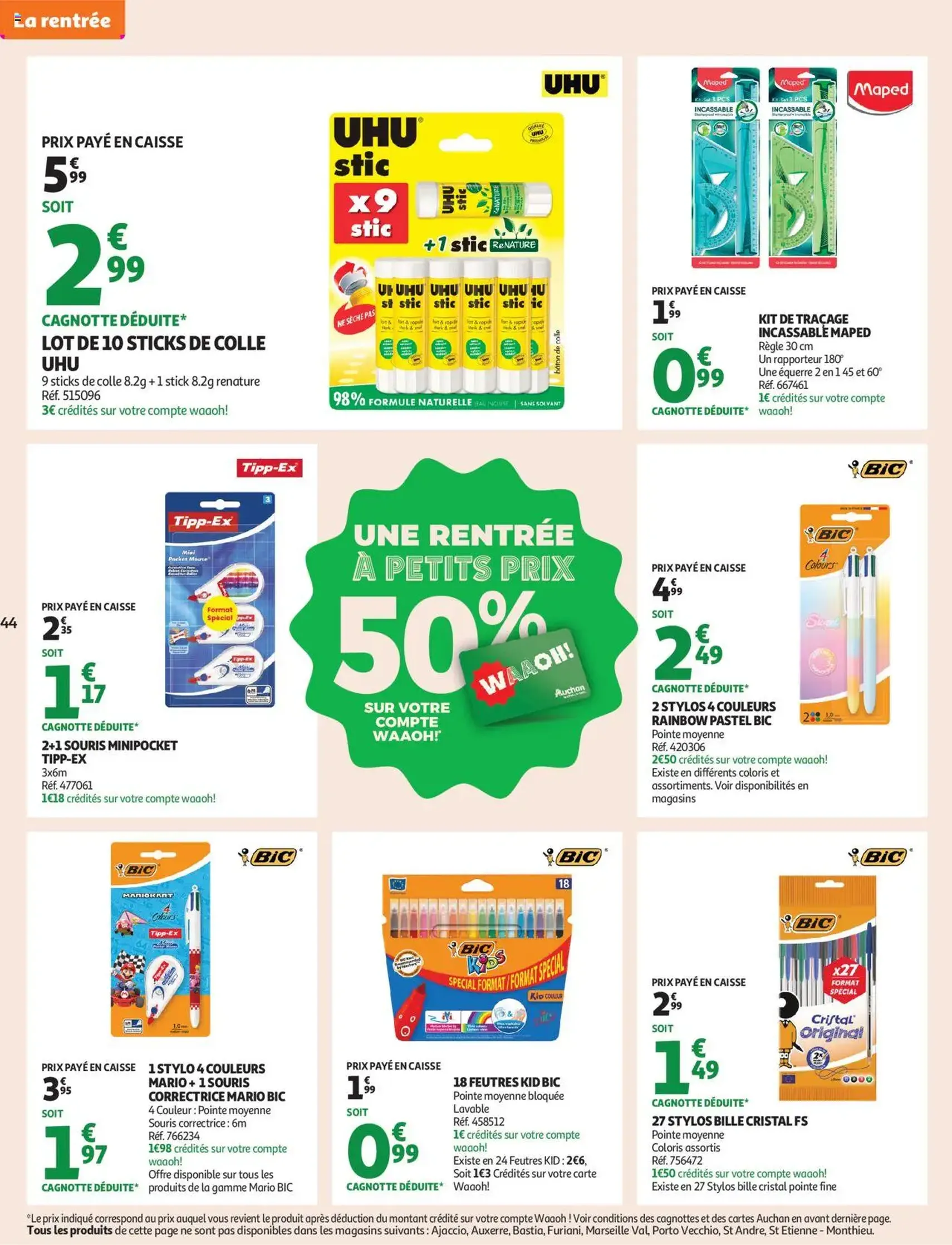 Auchan prospectus - brochure valable à partir du 29/07/2025, page 44 sur 49 Auchan prospectus - brochure valable à partir du 29/07/2025, page 44 sur 49