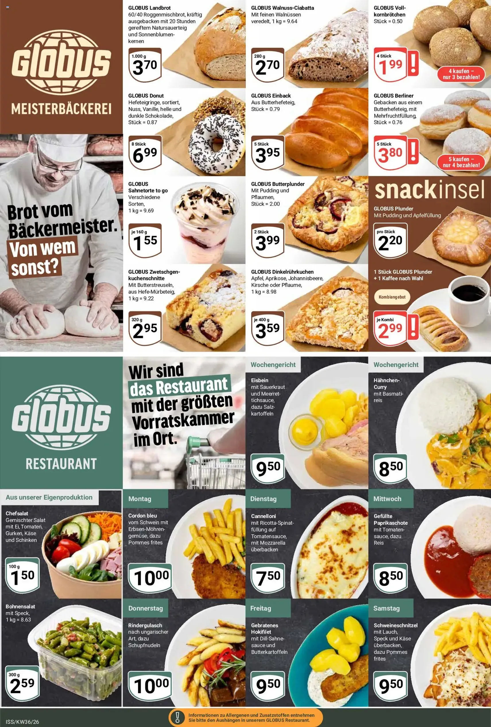 Globus Prospekt - Gültiger Prospekt ab 31.08.2026, Seite 9 von insgesamt 40