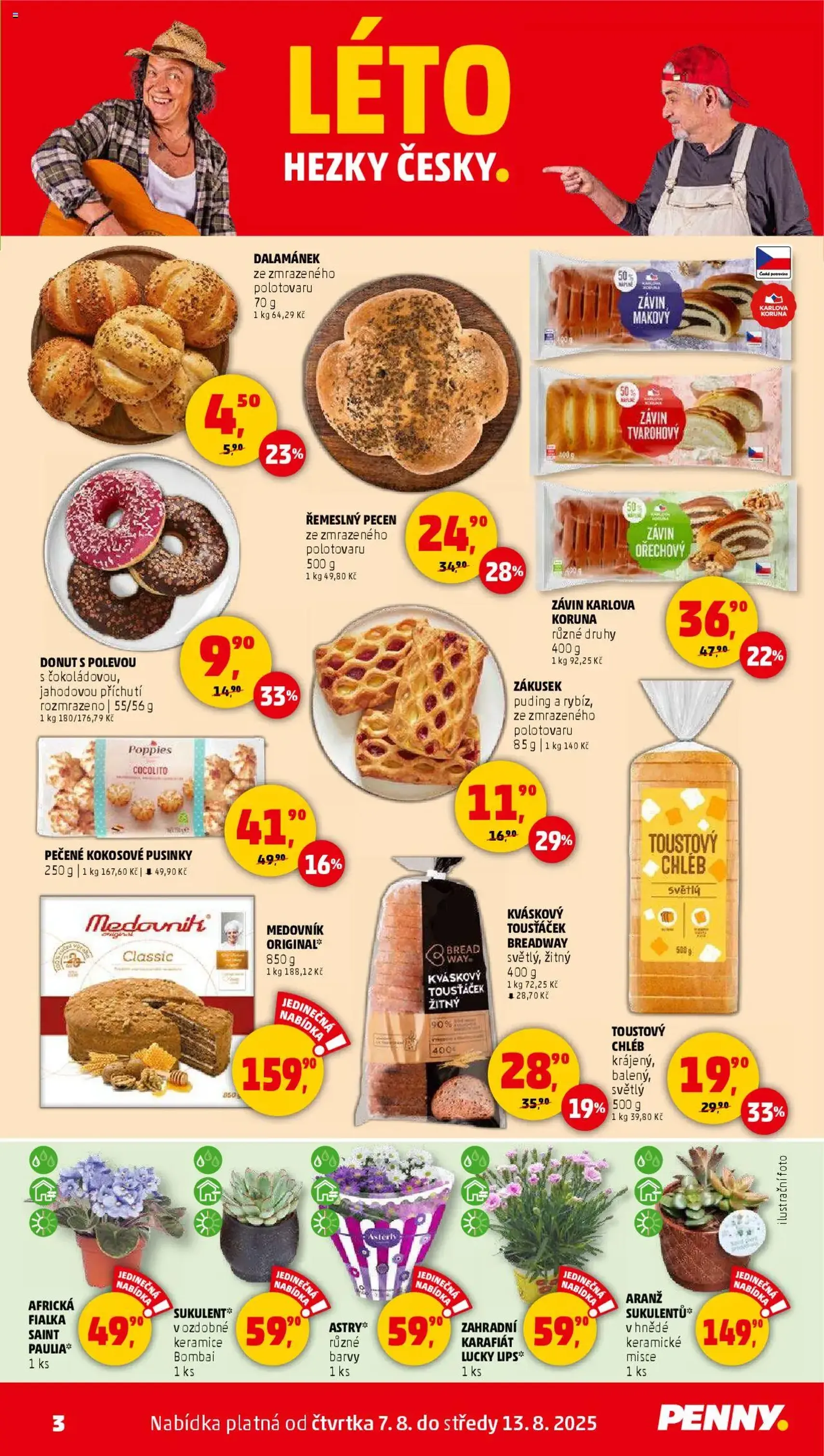 Penny Market leták - Čtvrtečník - platný leták od 07.08.2025 strana 3 z 31 Penny Market leták - Čtvrtečník - platný leták od 07.08.2025 strana 3 z 31