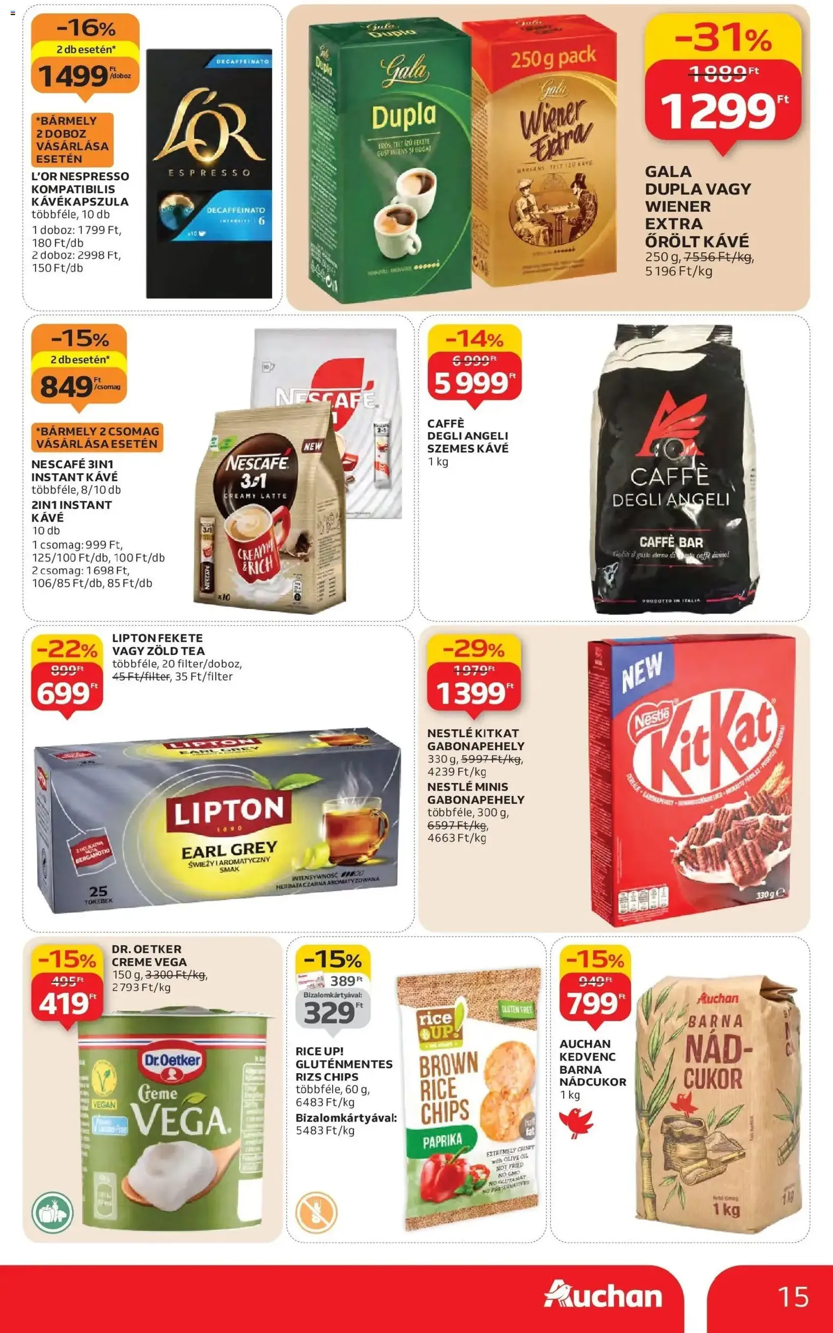 Auchan Akciós újság - 2026.01.29. érvényes szórólap 15 oldal 38 oldalból