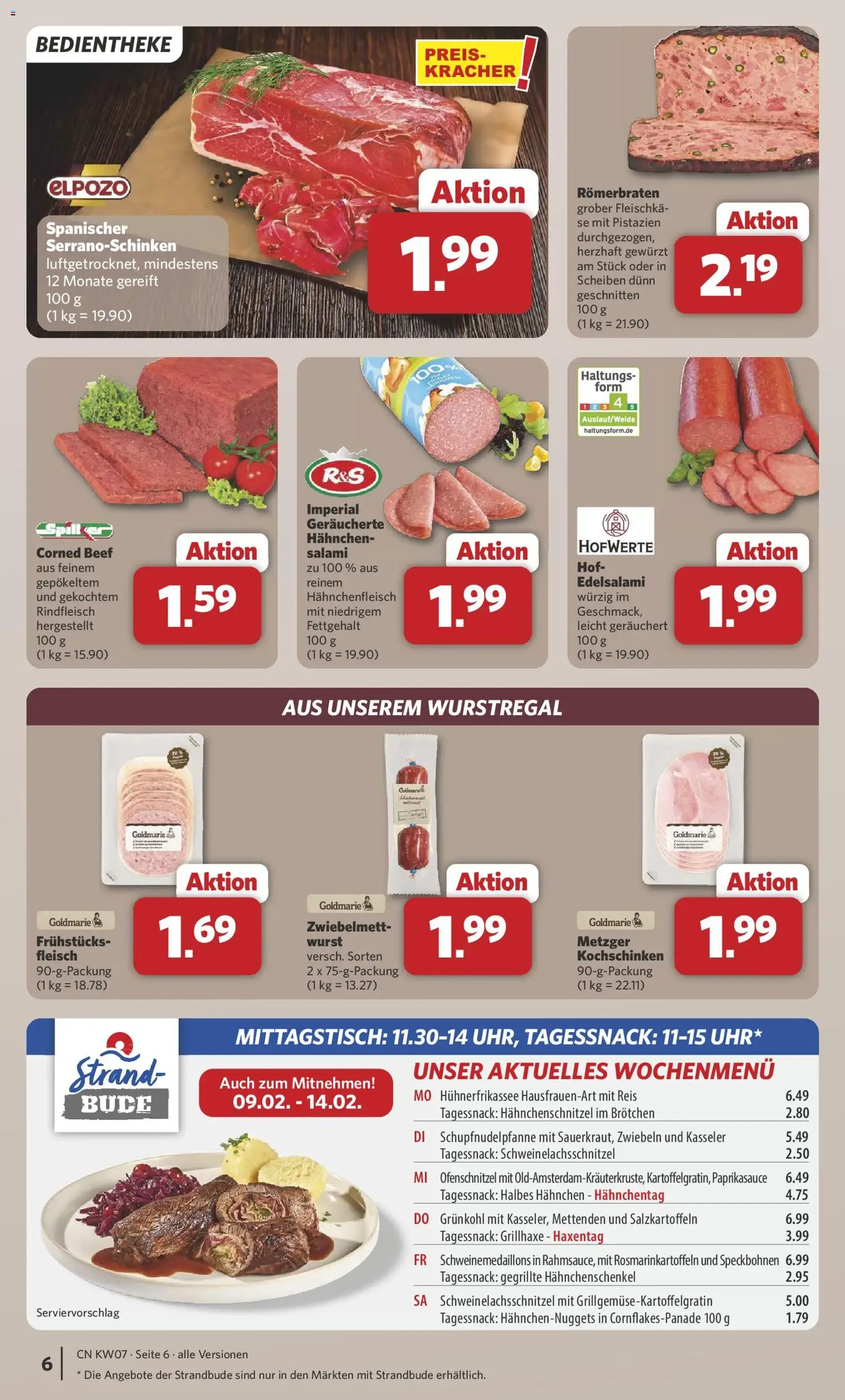 Combi Prospekt - Gültiger Prospekt ab 09.02.2026, Seite 6 von insgesamt 31