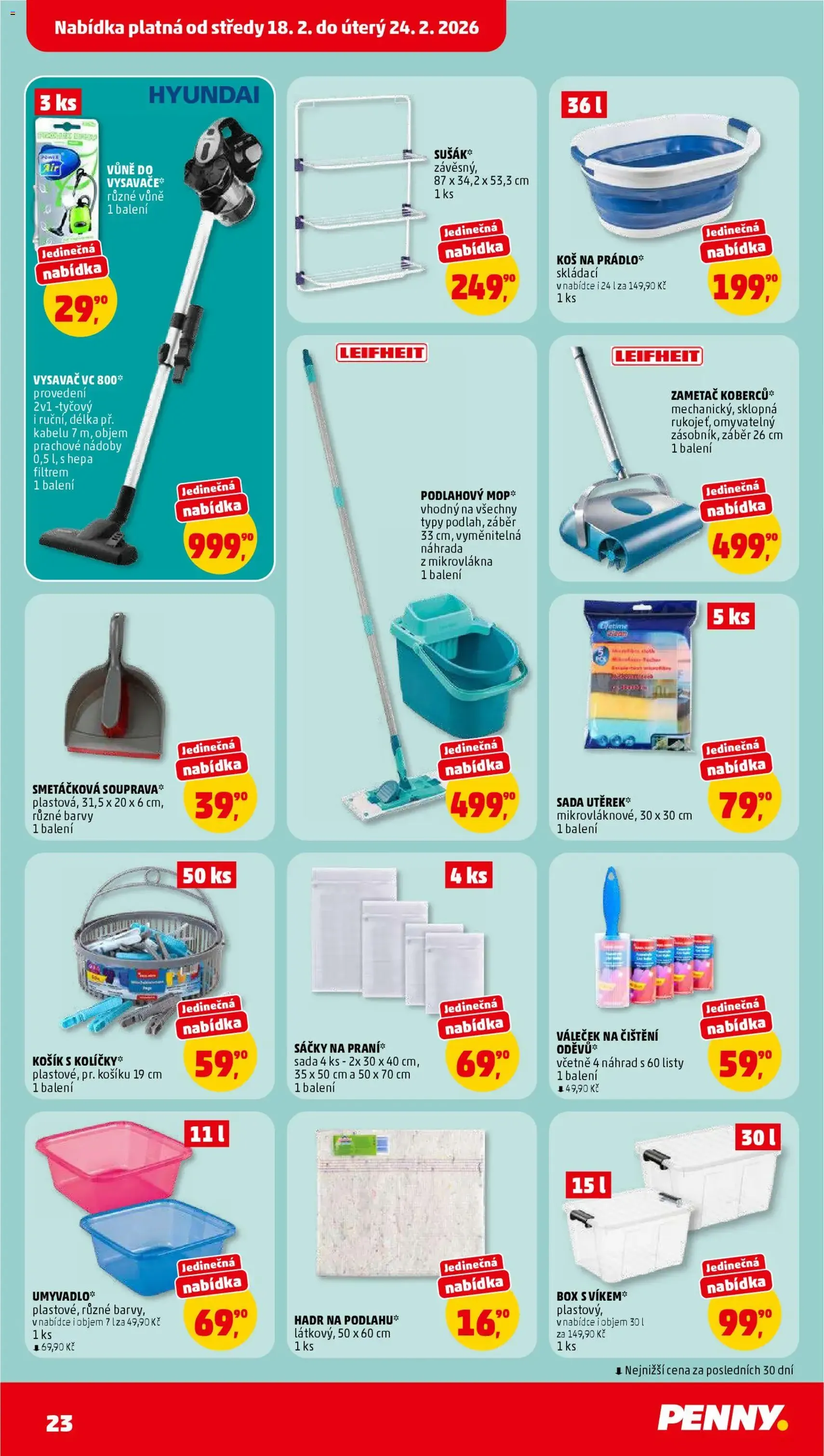 Penny Market leták - Čtvrtečník - platný leták od 18.02.2026 strana 23 z 33