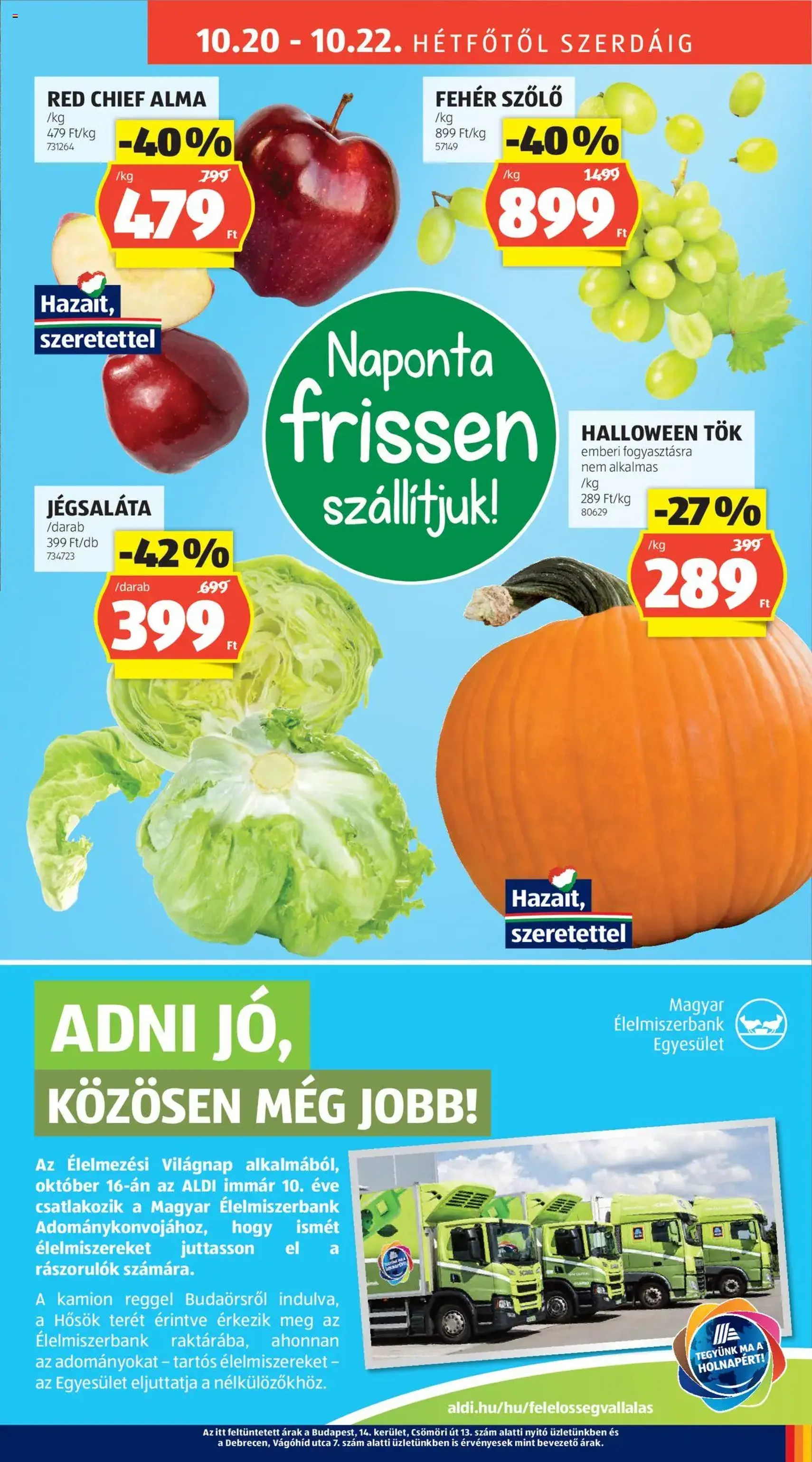 Aldi Akciós újság - 2025.10.16. érvényes szórólap 31 oldal 50 oldalból Aldi Akciós újság - 2025.10.16. érvényes szórólap 31 oldal 50 oldalból