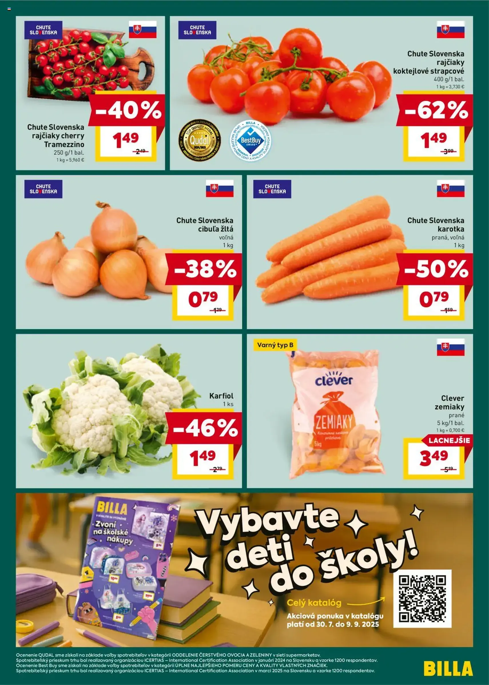 Billa leták - platný leták od 30.07.2025 strana 3 z 24