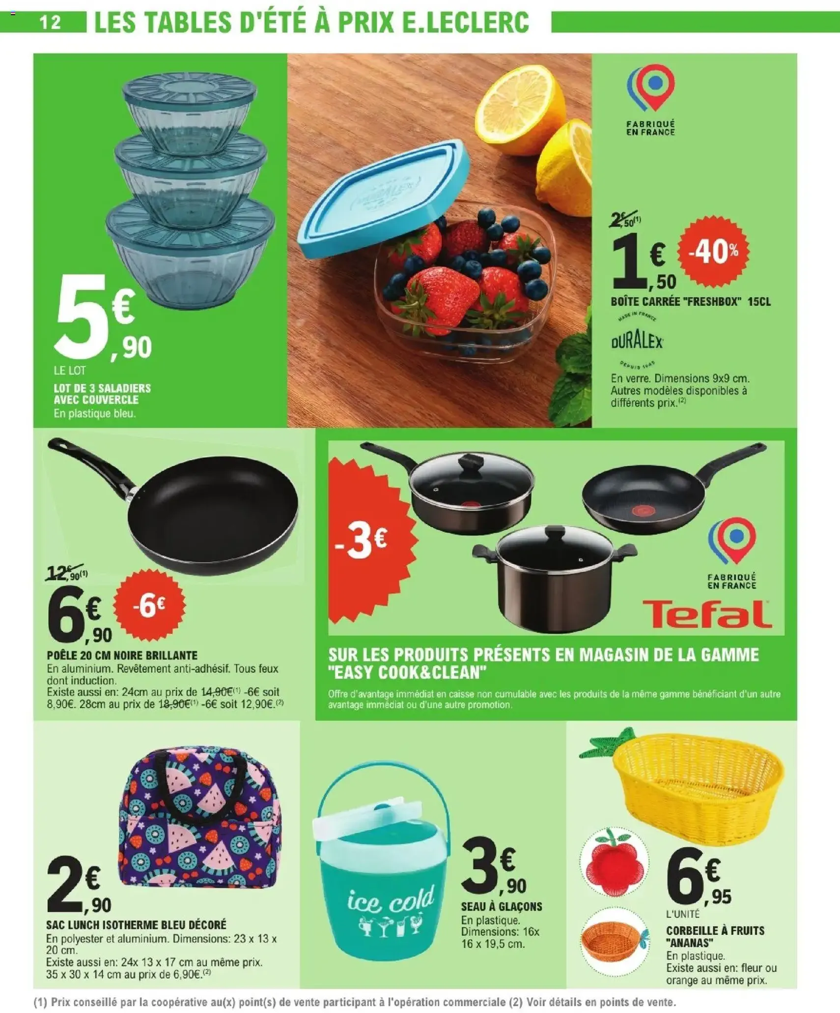 E.Leclerc catalogue - brochure valable à partir du 07/07/2026, page 12 sur 56
