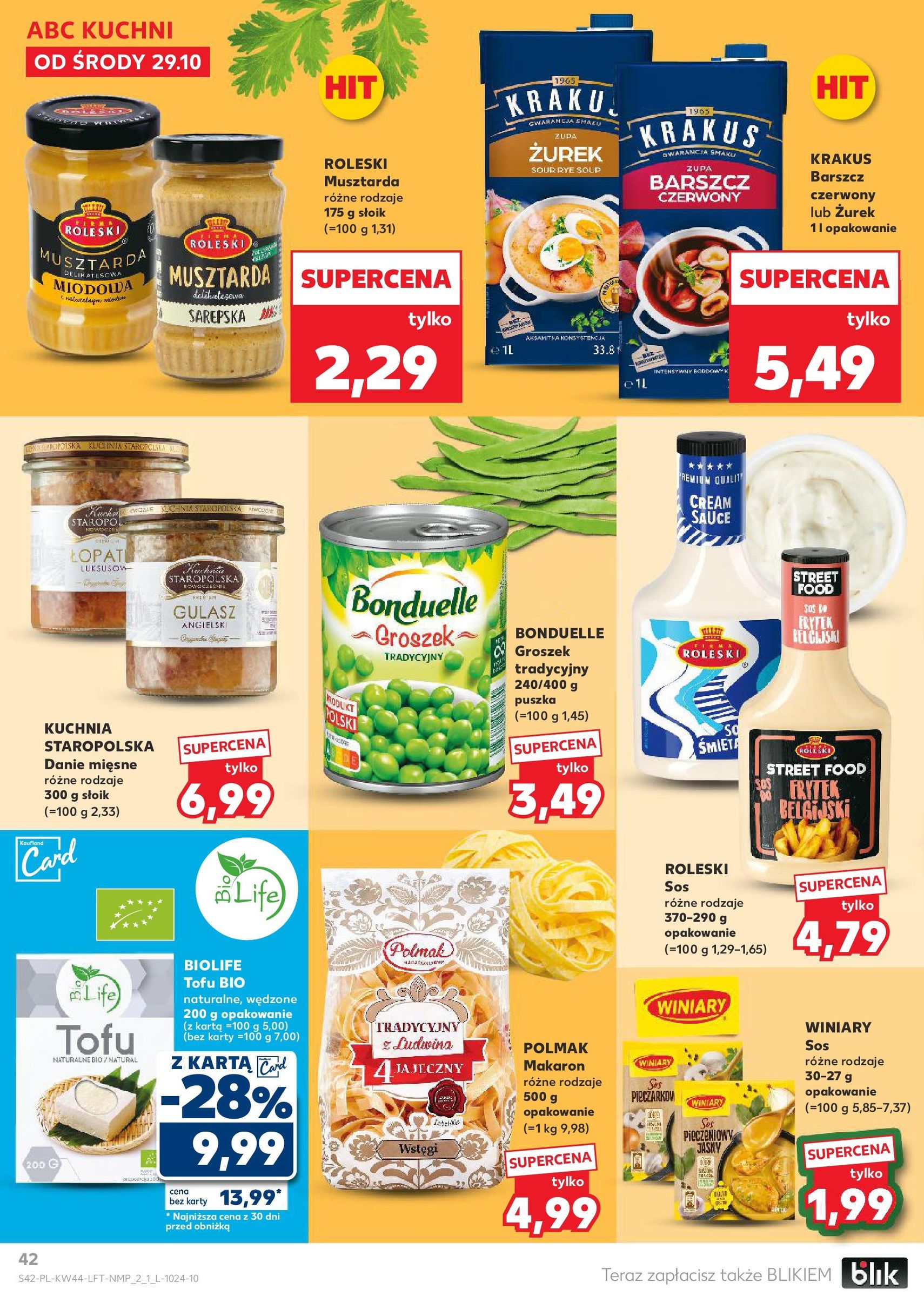 Kaufland gazetka - ważny gazetka od 29.10.2025 strona 42 z 63 Kaufland gazetka - ważny gazetka od 29.10.2025 strona 42 z 63