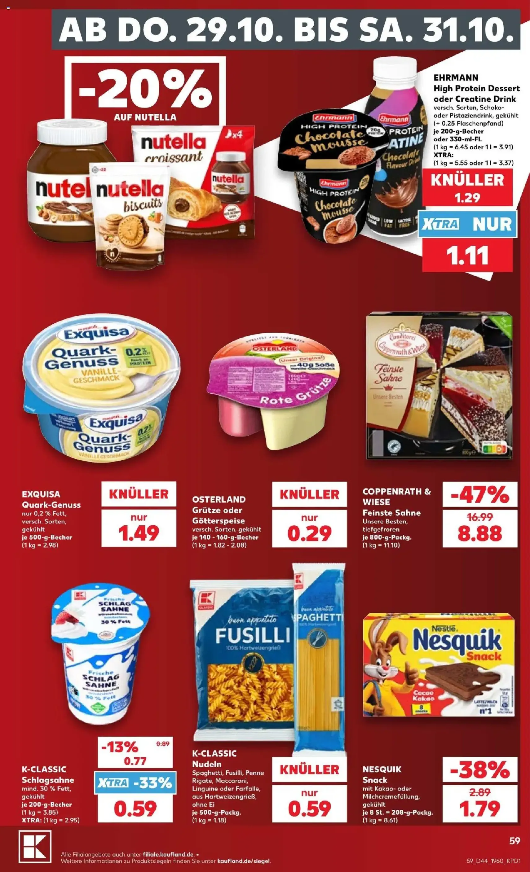 Kaufland Prospekt - Gültiger Prospekt ab 26.10.2026, Seite 59 von insgesamt 76