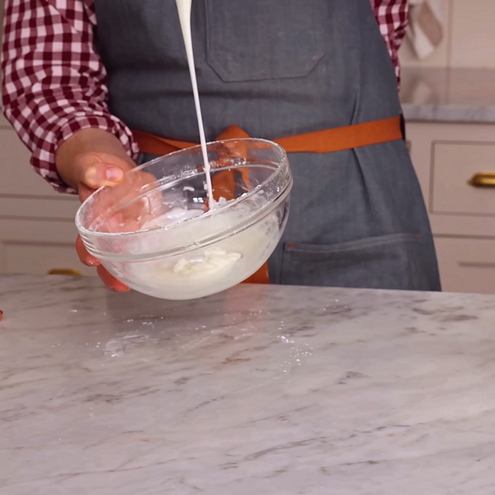 Glassa per biscotti di natale - procedimento 1