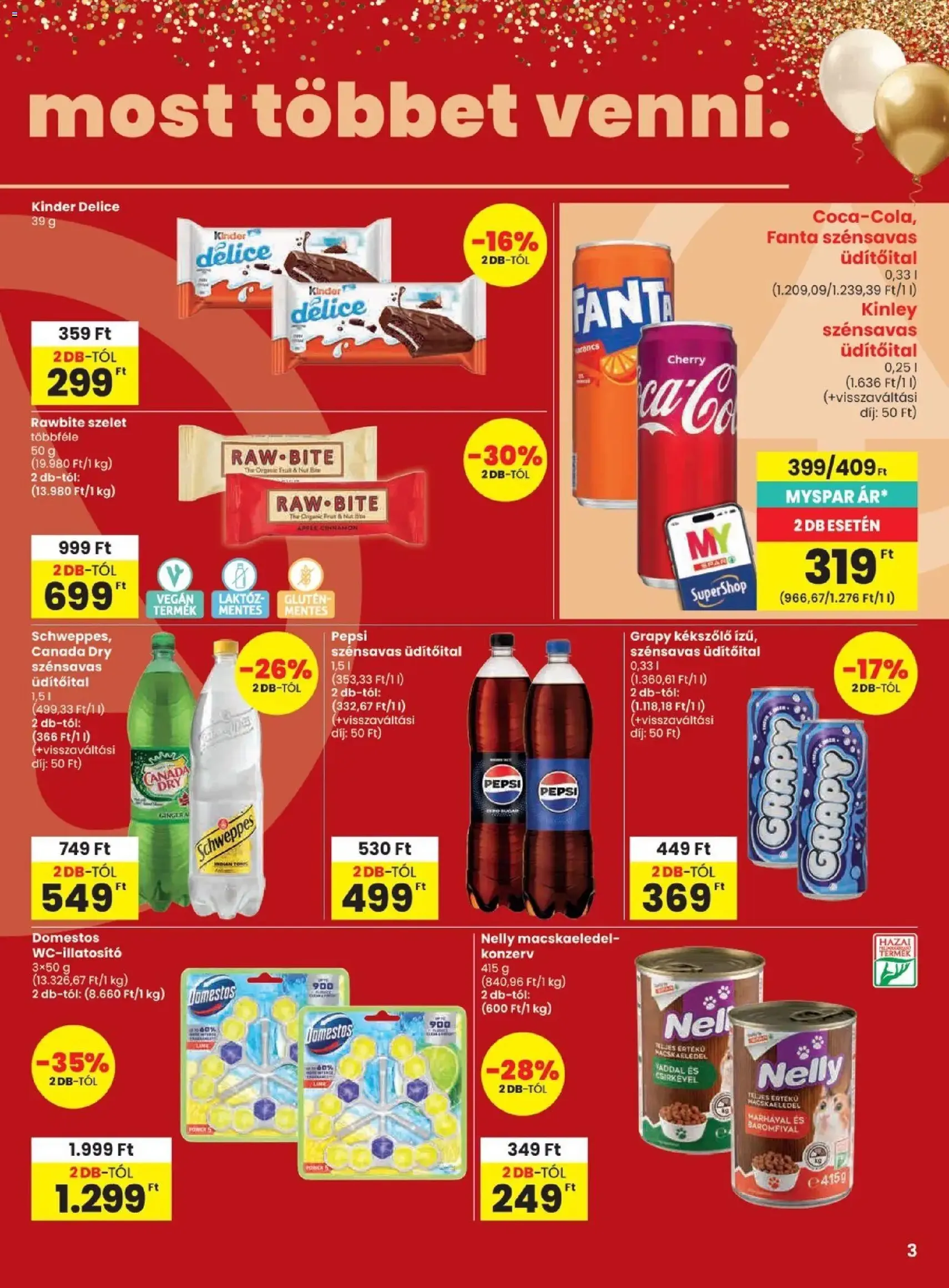 Spar akciós újság - 2026.08.06. érvényes szórólap 3 oldal 20 oldalból