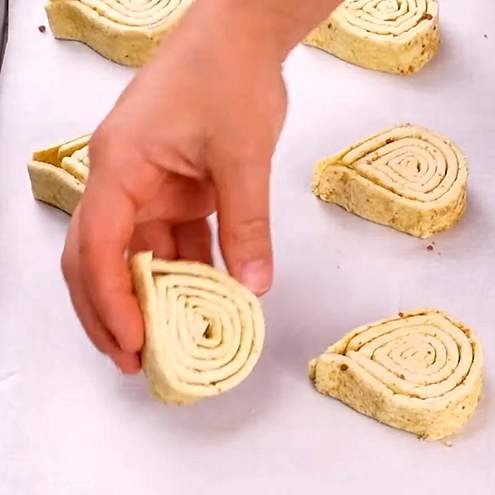 Ventagli di pasta sfoglia - procedimento 1