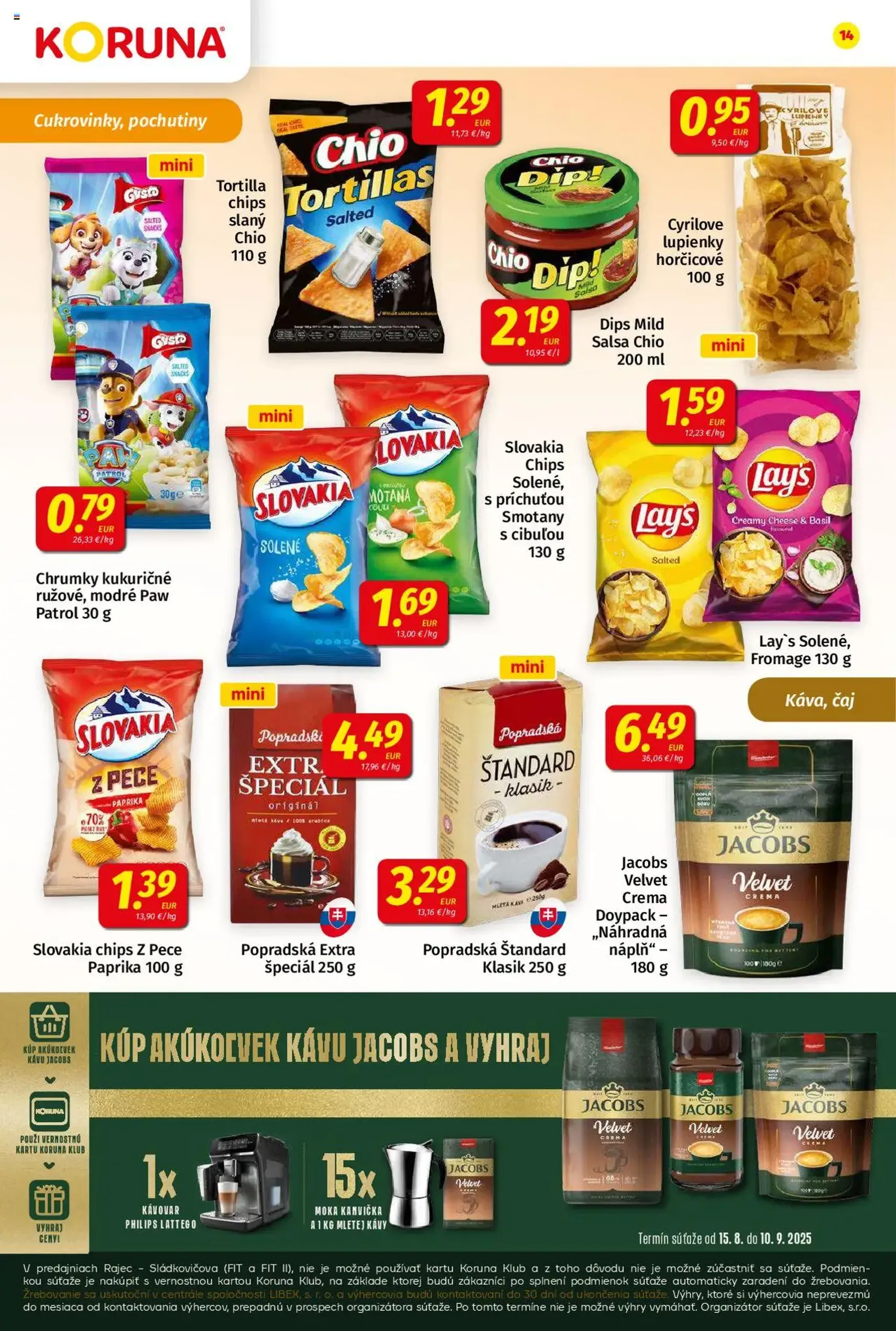 Koruna leták - platný leták od 15.08.2025 strana 14 z 24