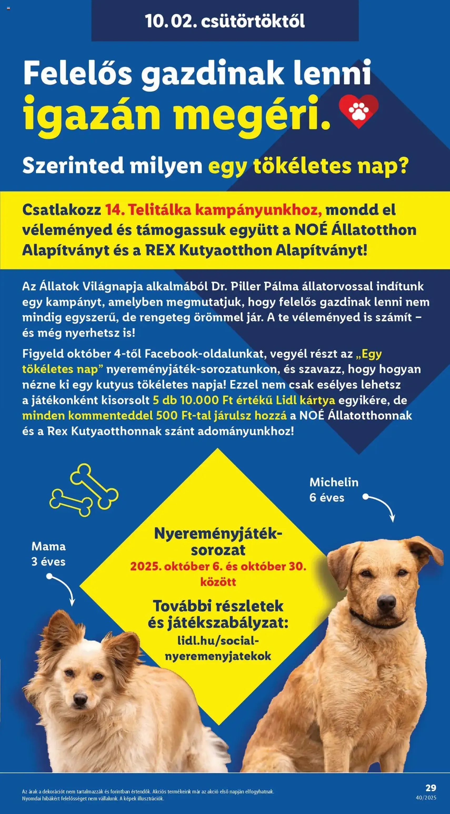 Lidl Akciós újság - 2025.10.02. érvényes szórólap 29 oldal 76 oldalból Lidl Akciós újság - 2025.10.02. érvényes szórólap 29 oldal 76 oldalból
