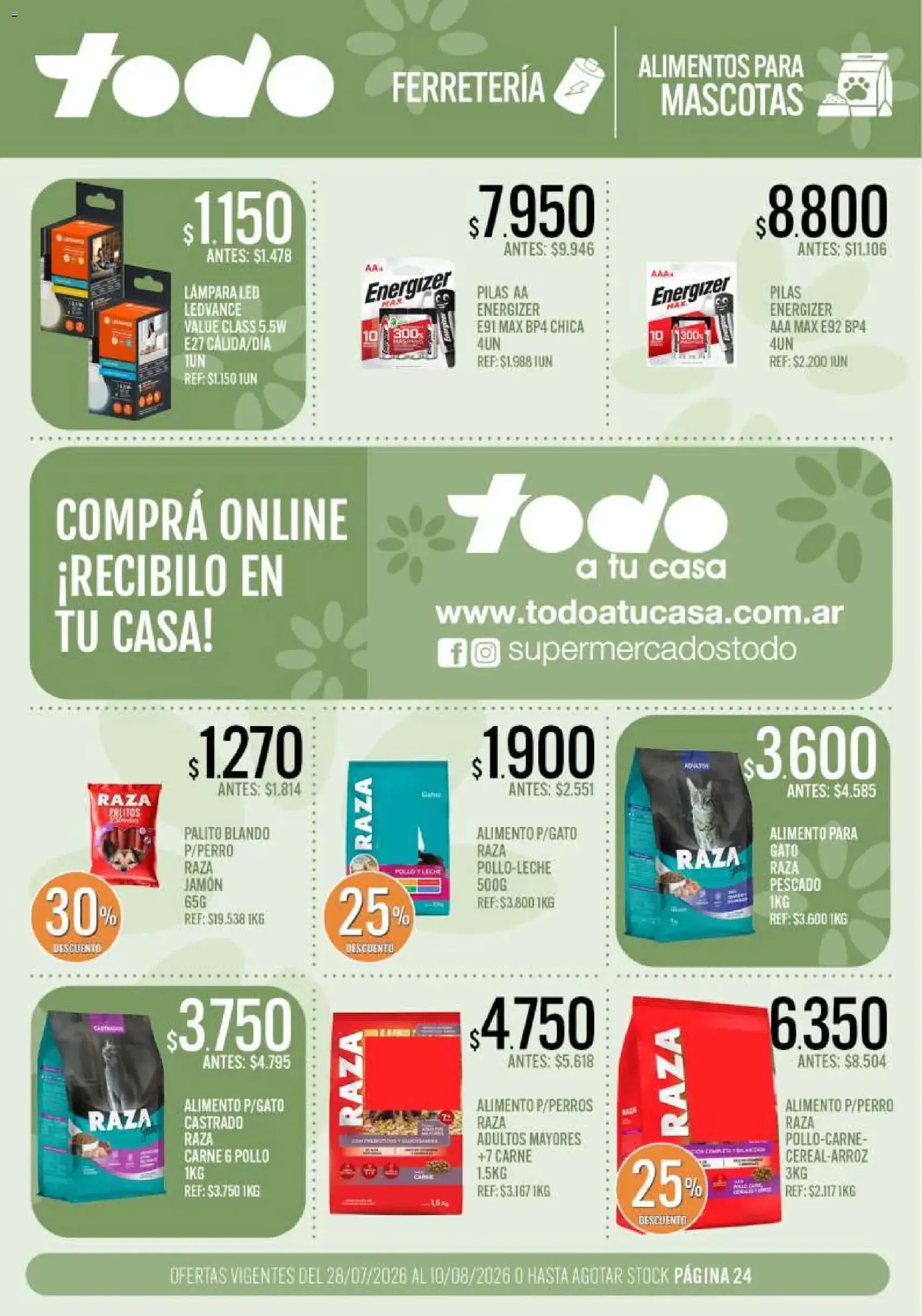 Supermercados TODO Ofertas - folleto válido desde 28/07/2026 página 24 de 24