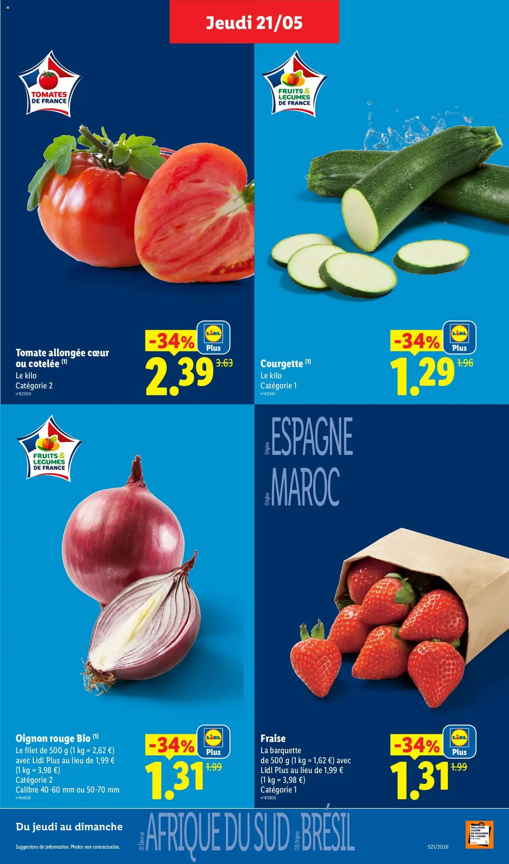 LIDL catalogue - brochure valable à partir du 21/05/2026, page 3 sur 70