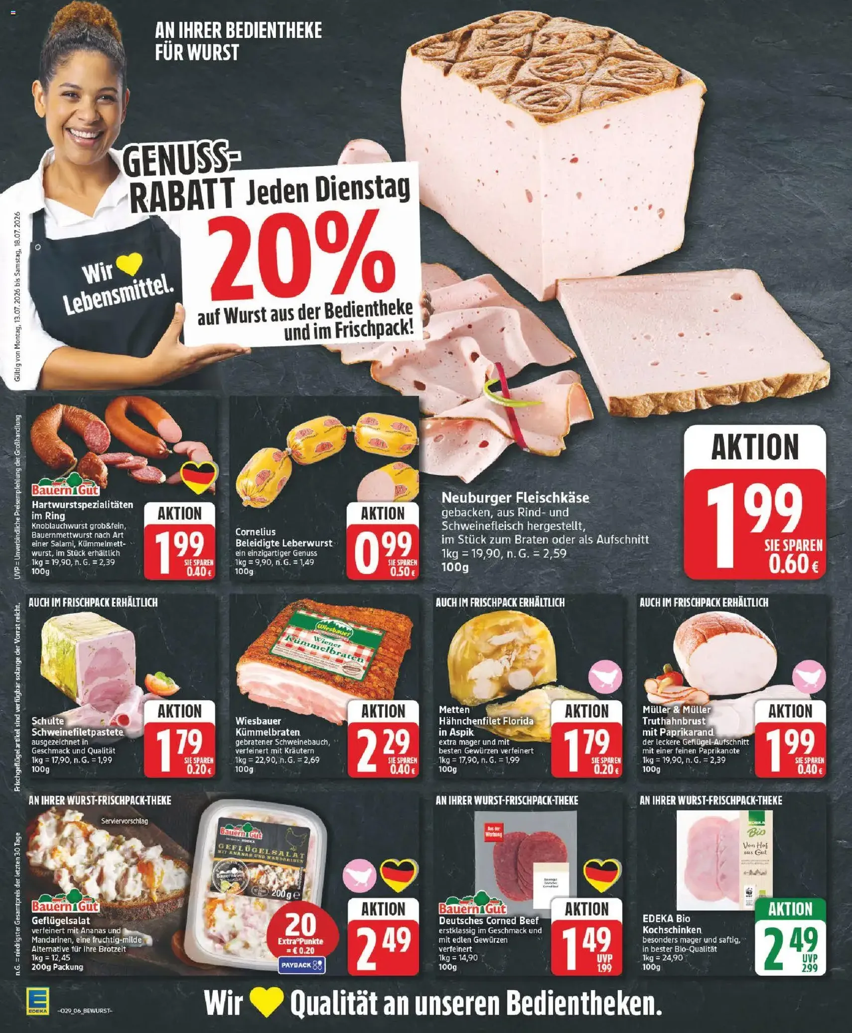 Edeka Prospekt - Gültiger Prospekt ab 13.07.2026, Seite 6 von insgesamt 29