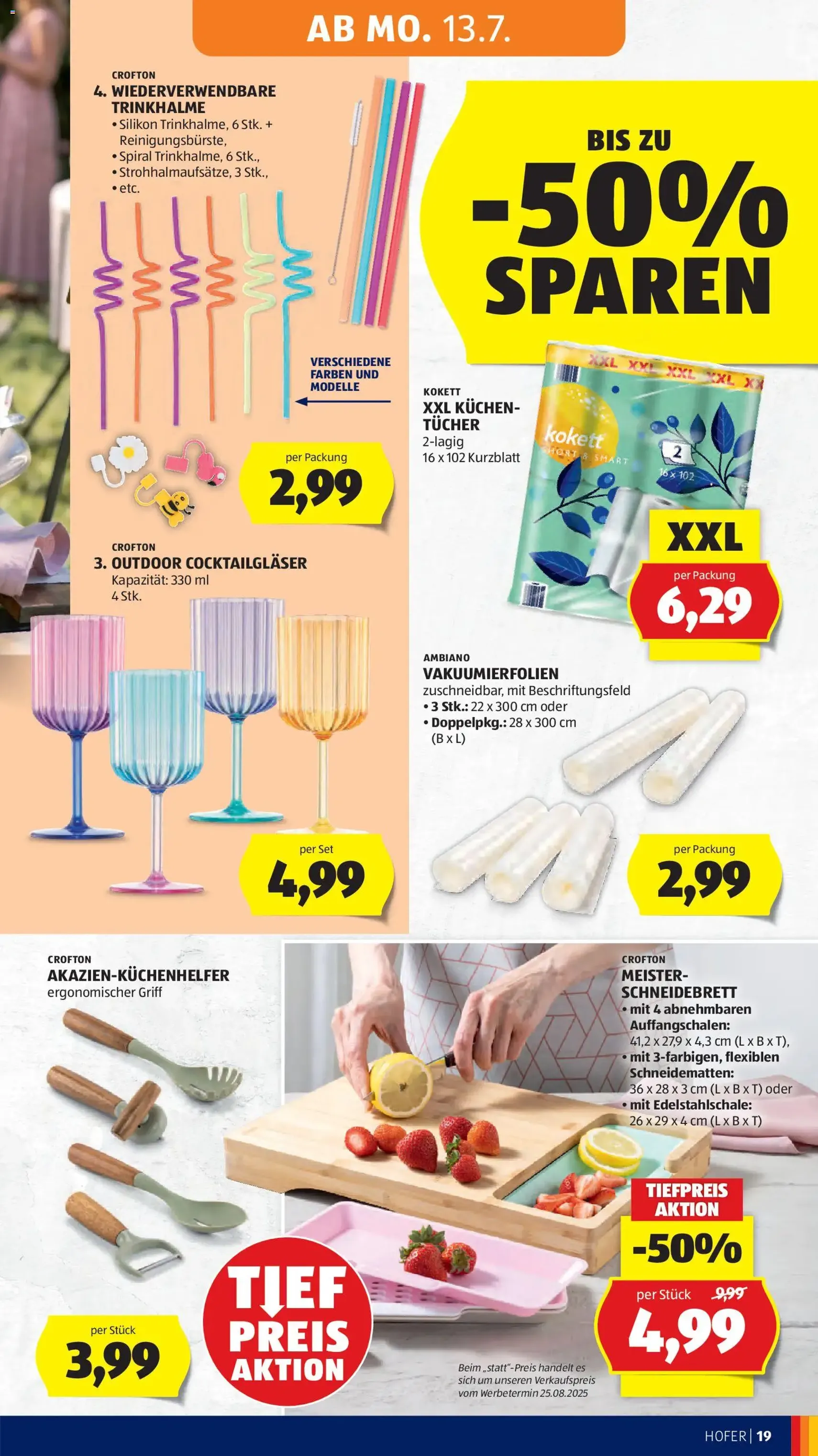 Hofer Flugblatt - Gültiger Prospekt ab 10.07.2026, Seite 27 von insgesamt 44