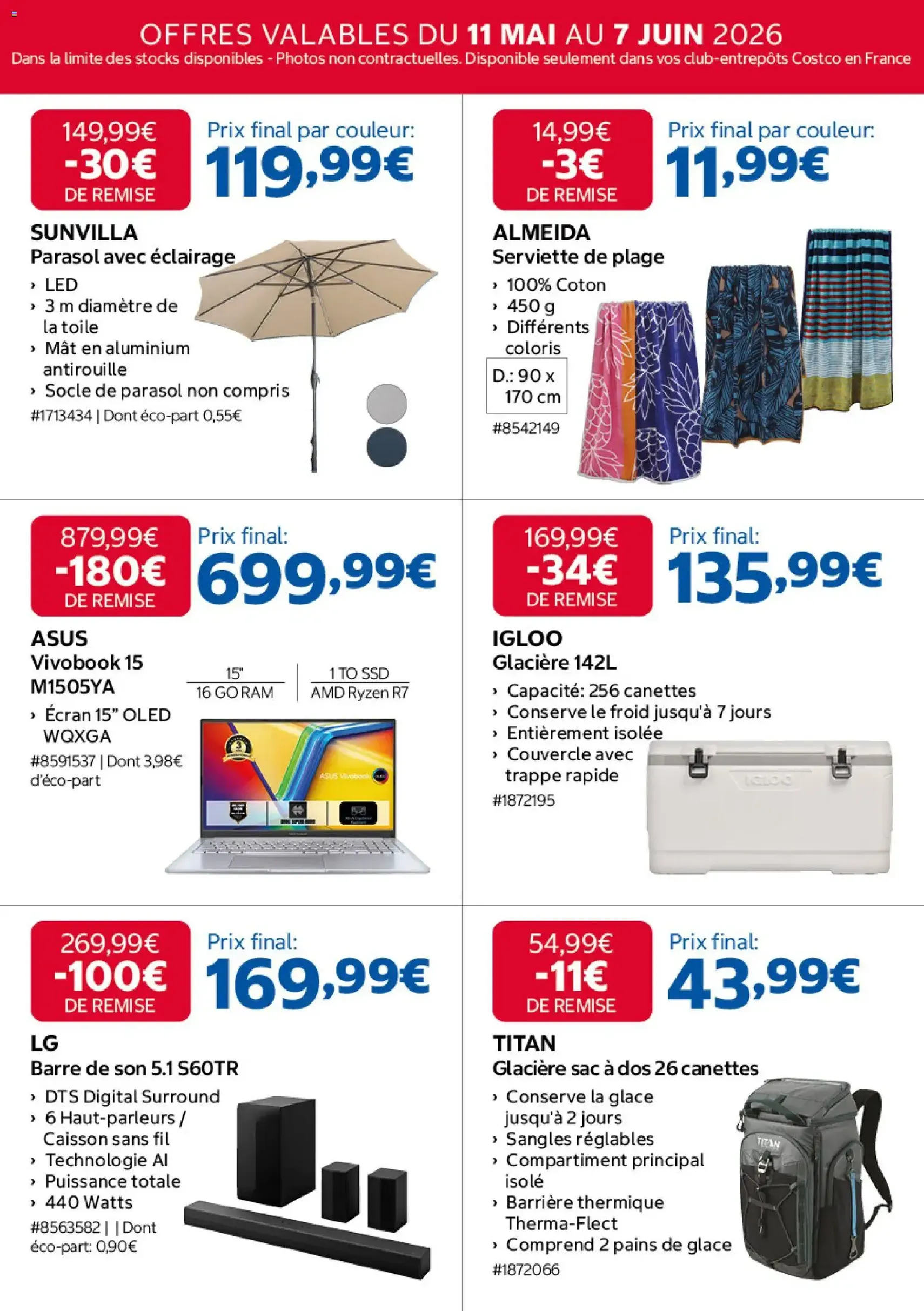 Costco catalogue - brochure valable à partir du 11/05/2026, page 3 sur 20