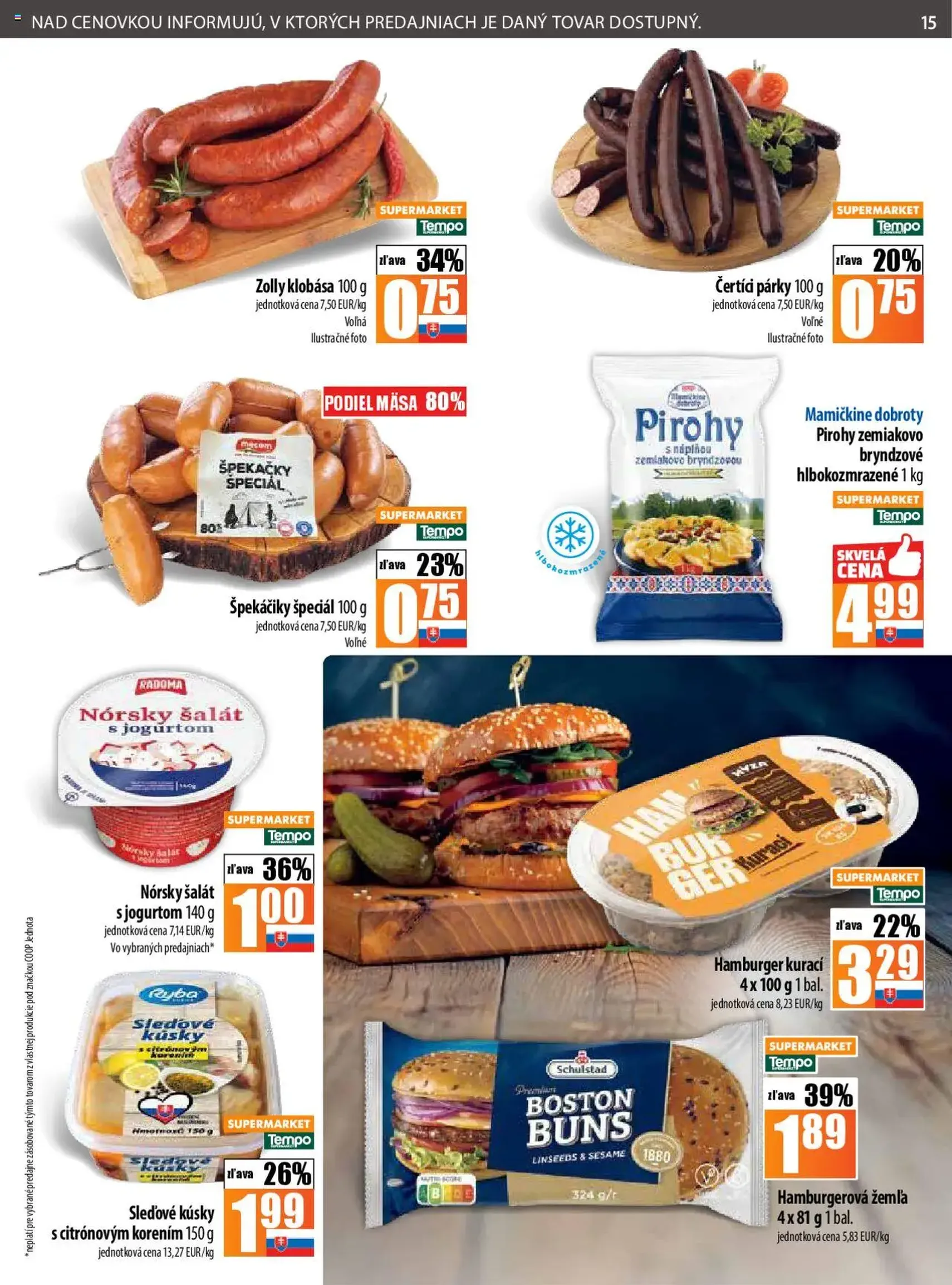 COOP Jednota leták - platný leták od 21.08.2025 strana 15 z 28