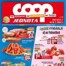 COOP Jednota leták - náhľad letáku platný od 12.02.2026