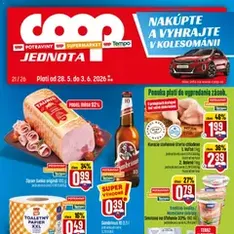COOP Jednota leták - náhľad letáku platný od 28.05.2026