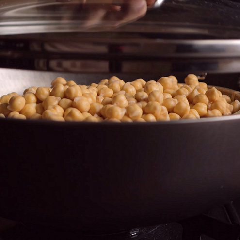 Ceci croccanti al forno - procedimento 1