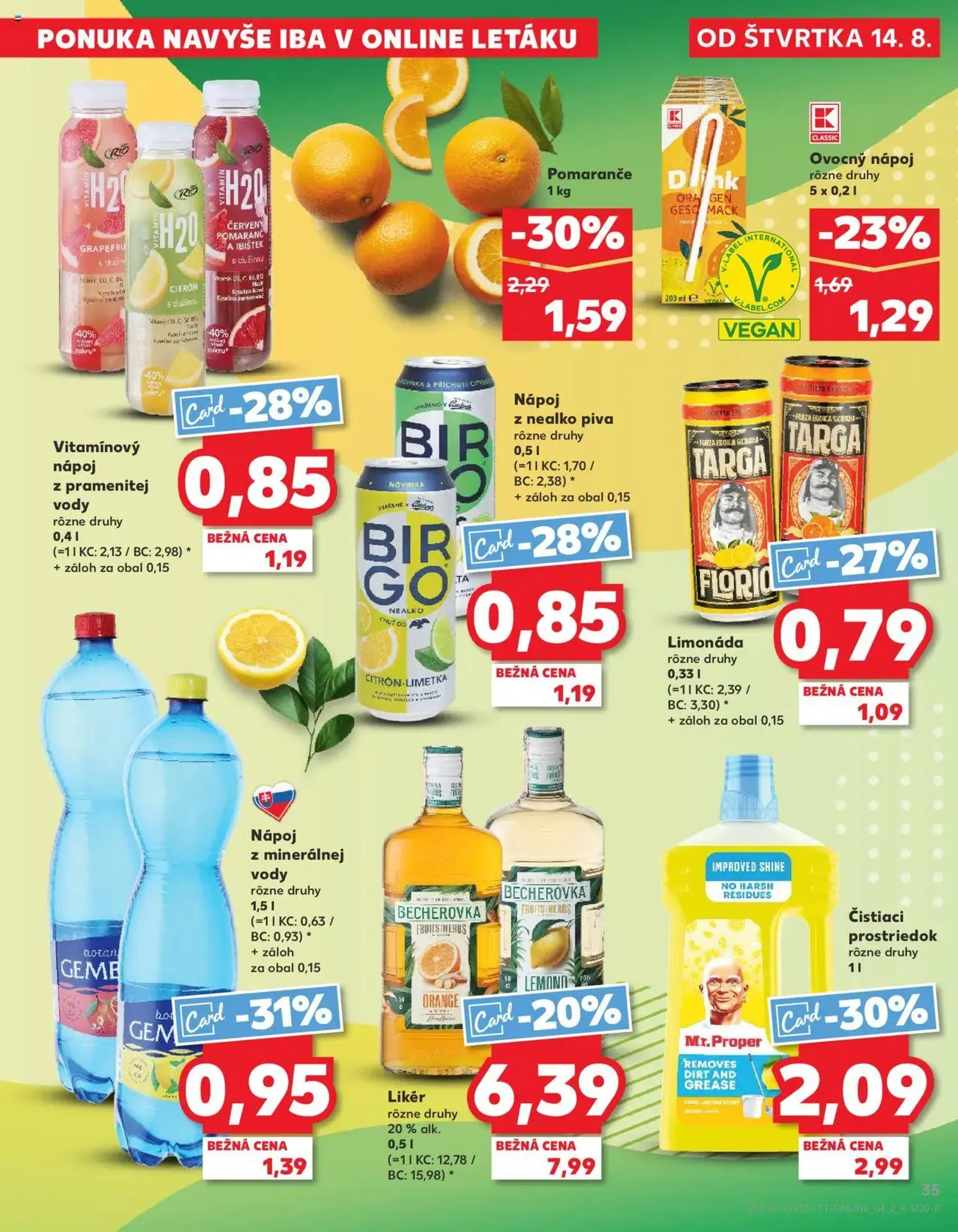 Kaufland Bratislava-Dúbravka - platný leták od 14.08.2025 strana 35 z 76