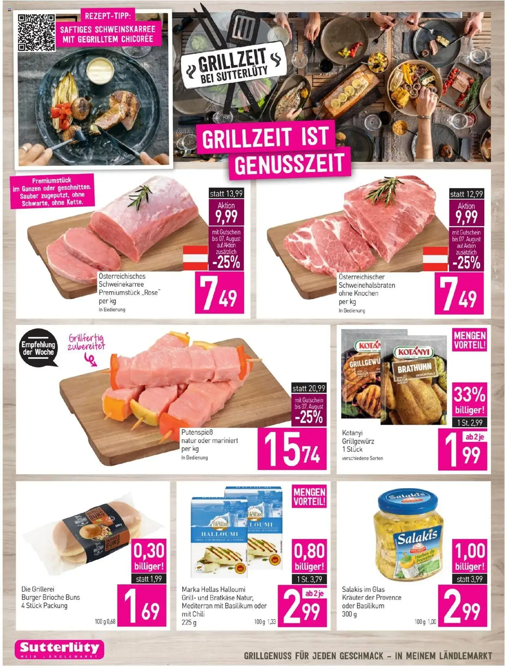 Sutterlüty Flugblatt - Gültiger Prospekt ab 31.07.2025, Seite 10 von insgesamt 24 Sutterlüty Flugblatt - Gültiger Prospekt ab 31.07.2025, Seite 10 von insgesamt 24
