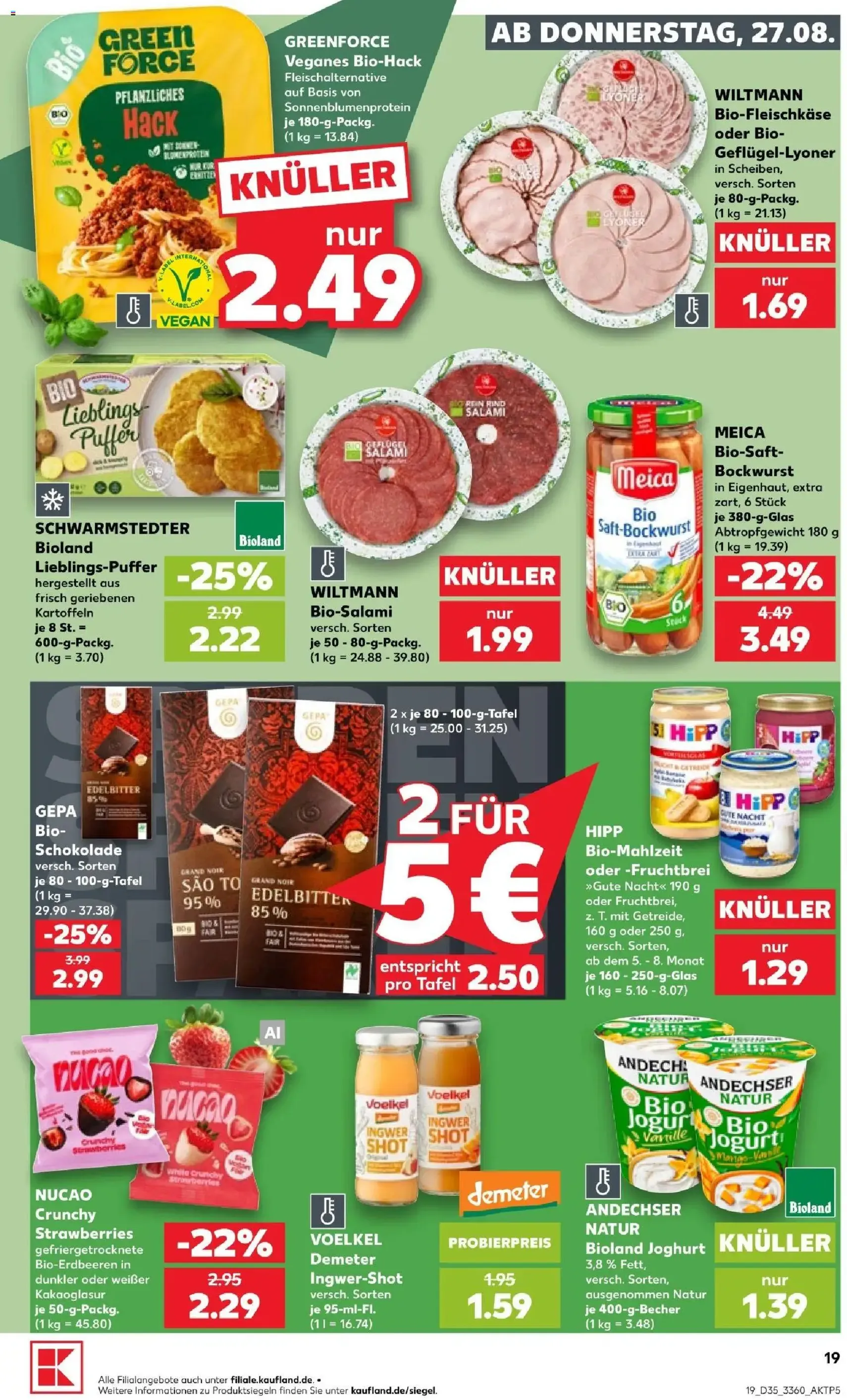 Kaufland Prospekt - Gültiger Prospekt ab 27.08.2026, Seite 19 von insgesamt 60