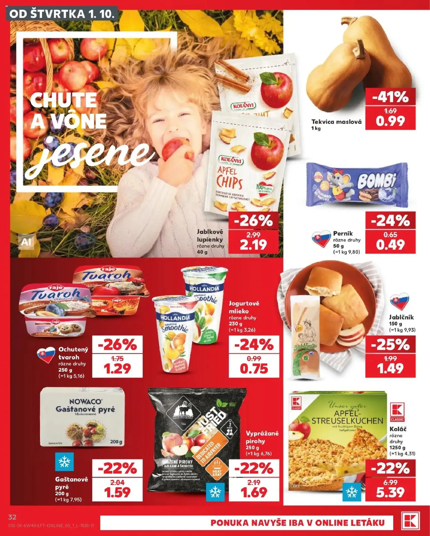 Kaufland leták - platný leták od 01.10.2026 strana 32 z 76