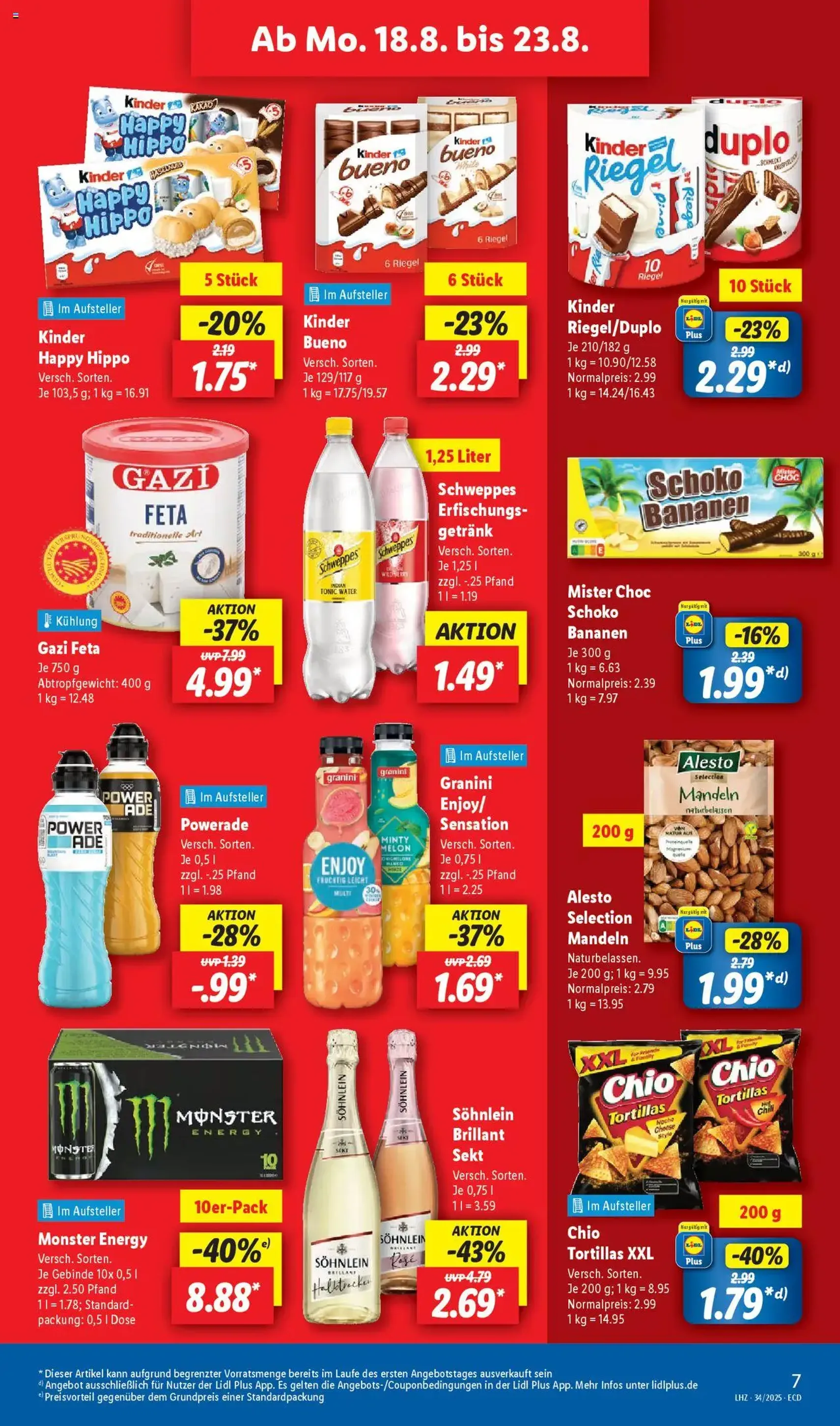 Lidl Prospekt - Gültiger Prospekt ab 18.08.2025, Seite 9 von insgesamt 69