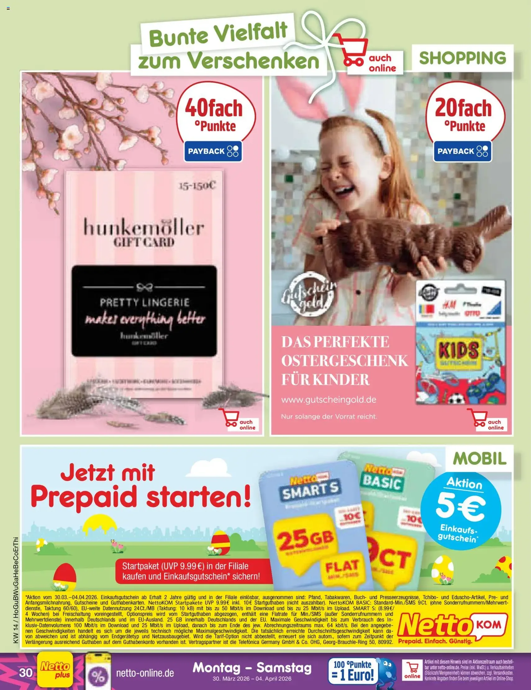 Netto Marken-Discount Prospekt - Gültiger Prospekt ab 30.03.2026, Seite 44 von insgesamt 62