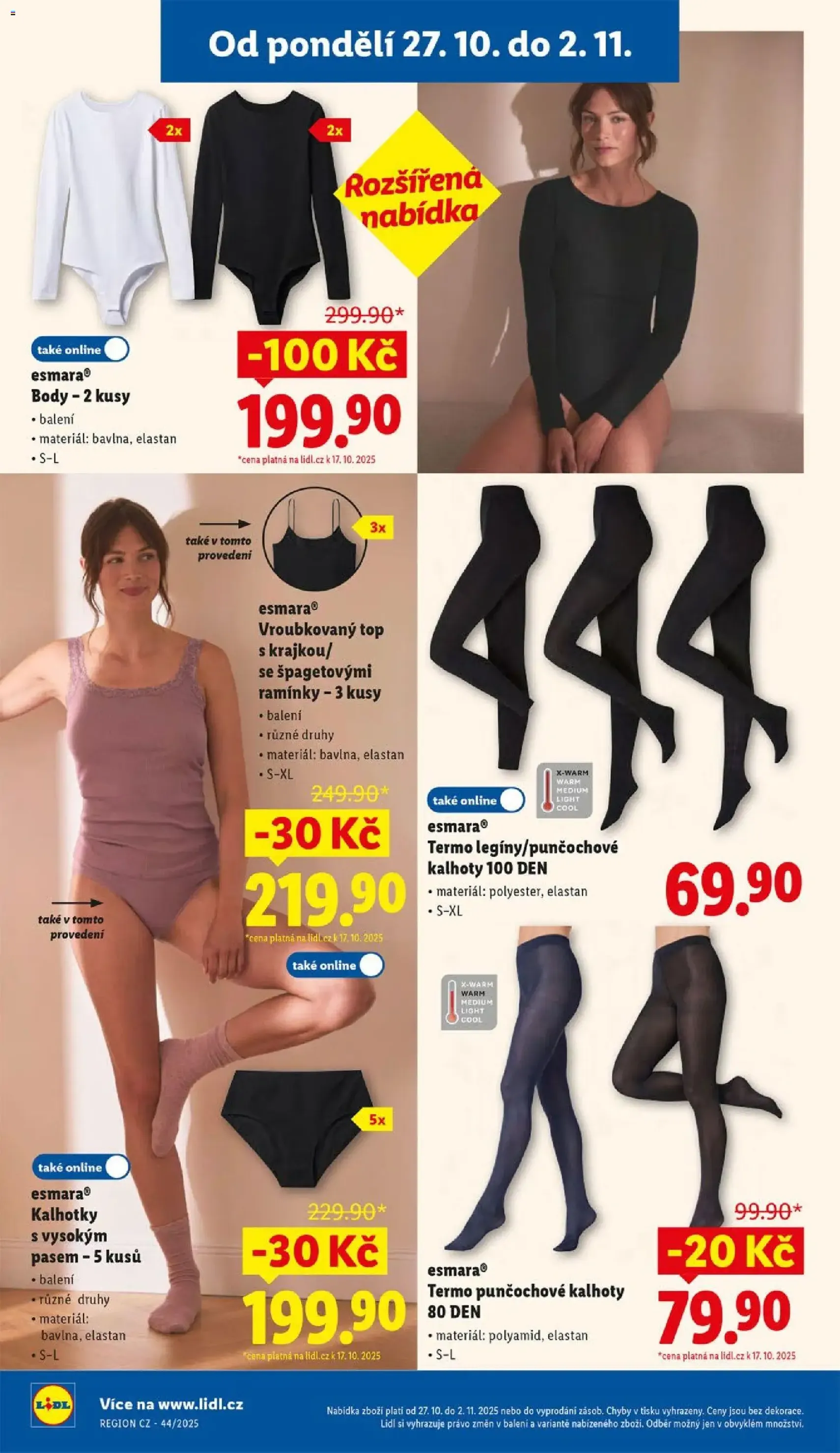 Lidl leták - platný leták od 27.10.2025 strana 44 z 57 Lidl leták - platný leták od 27.10.2025 strana 44 z 57