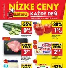 Biedronka leták - náhľad letáku platný od 09.10.2025
