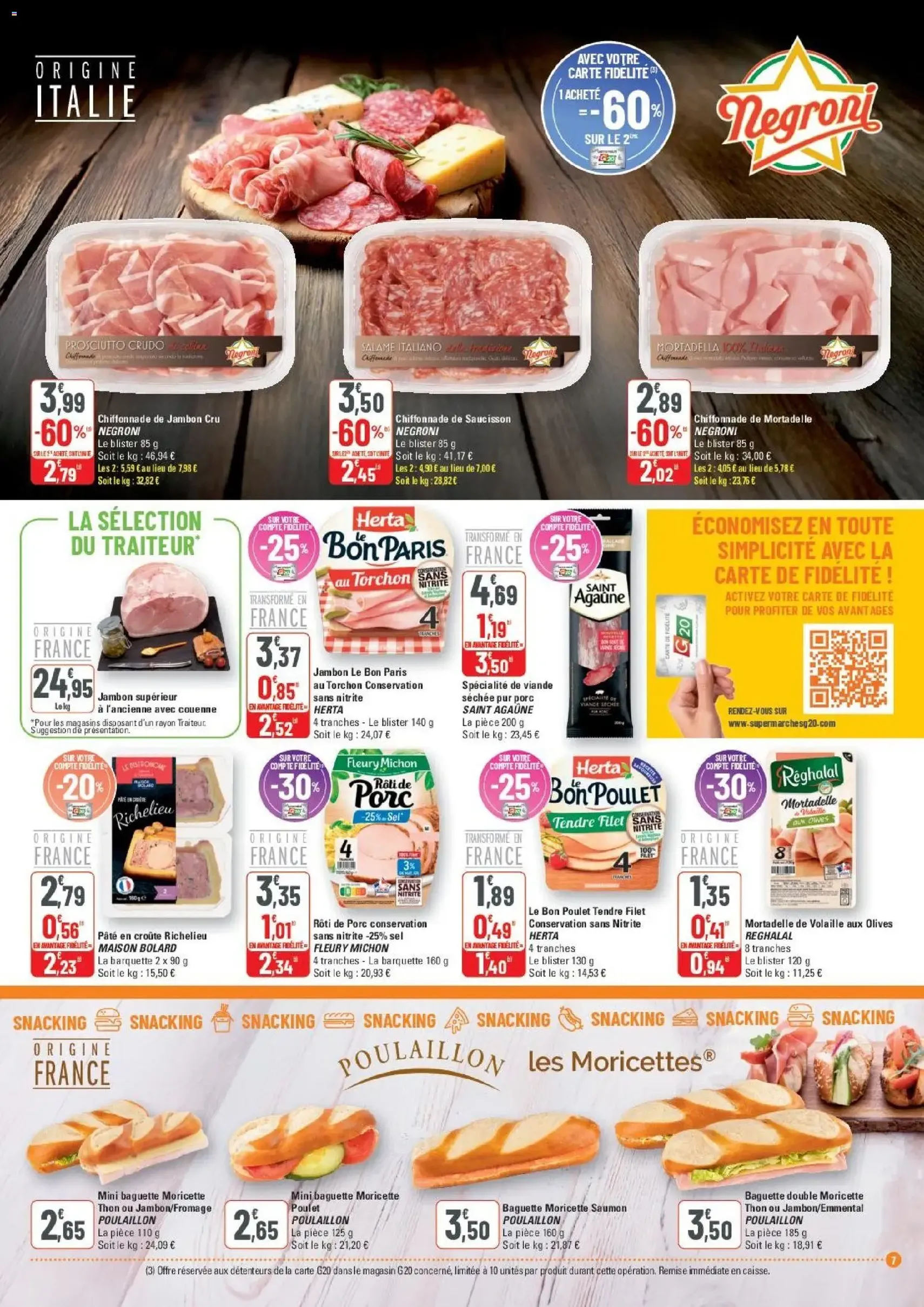 G20 Supermarchés catalogue - brochure valable à partir du 26/08/2026, page 7 sur 20