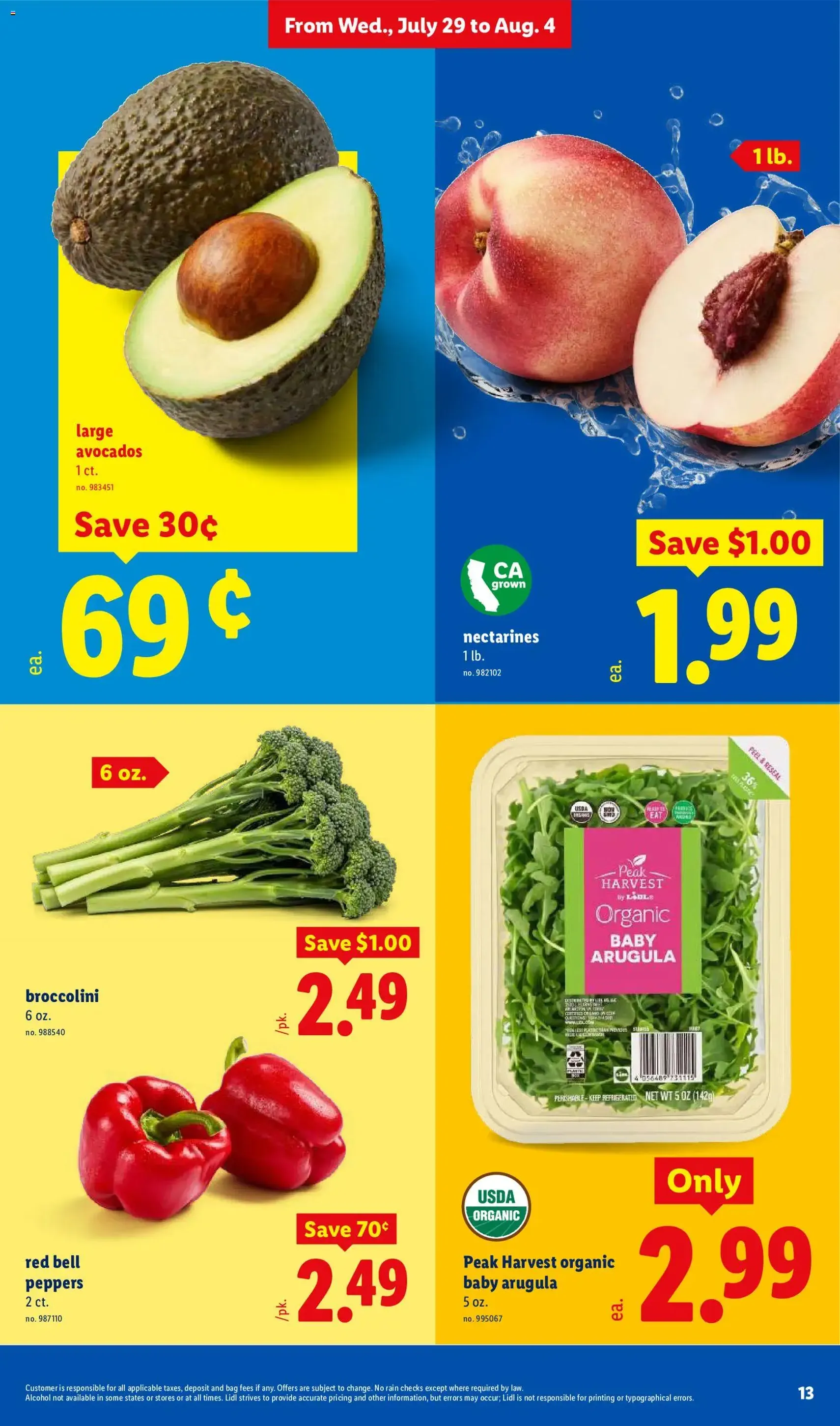 Lidl Weekly Ad - valid flyer from 07/29/2026, page 13 of 48